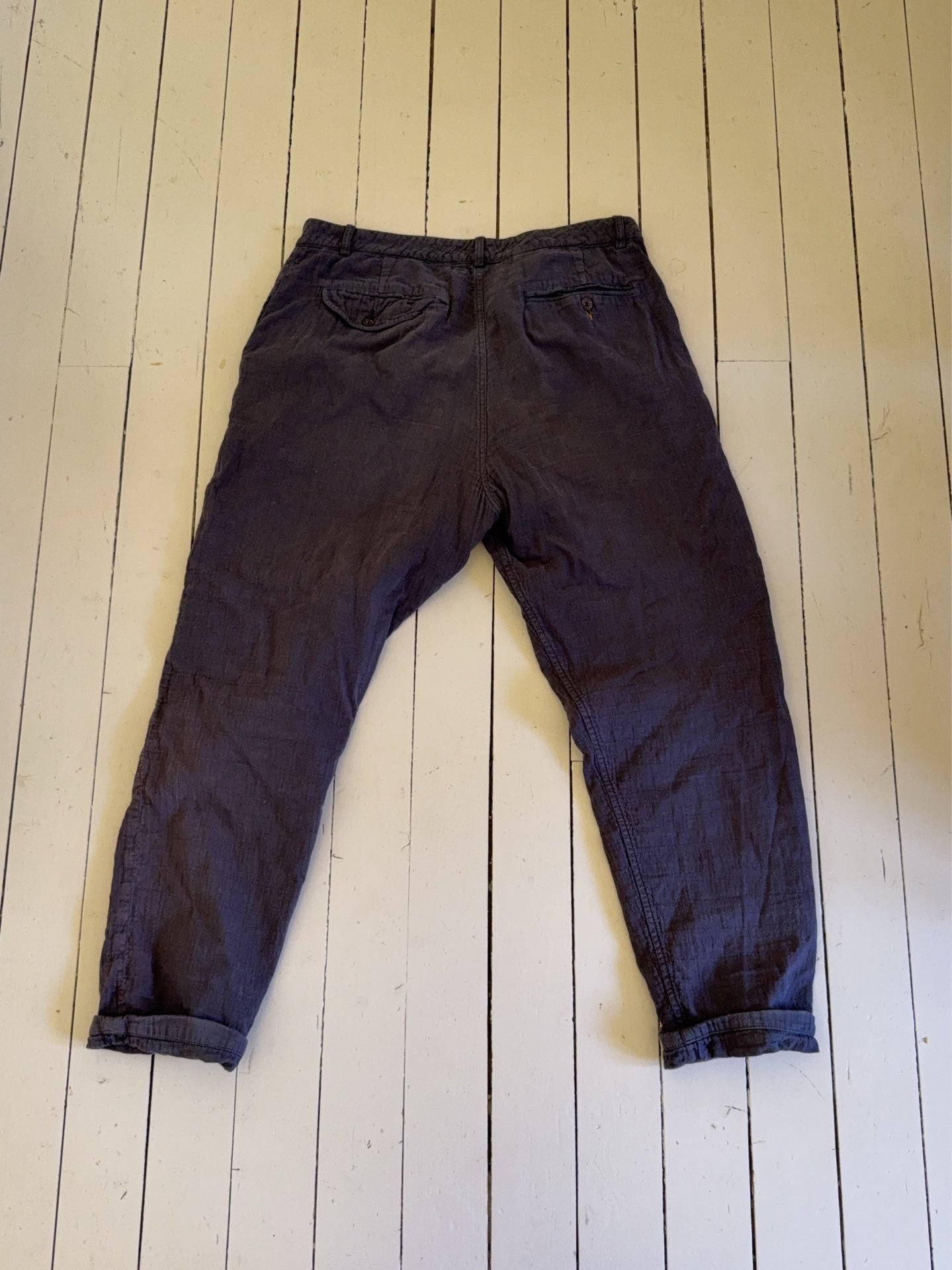 Universal Works. Oxford , Chambray-byxor