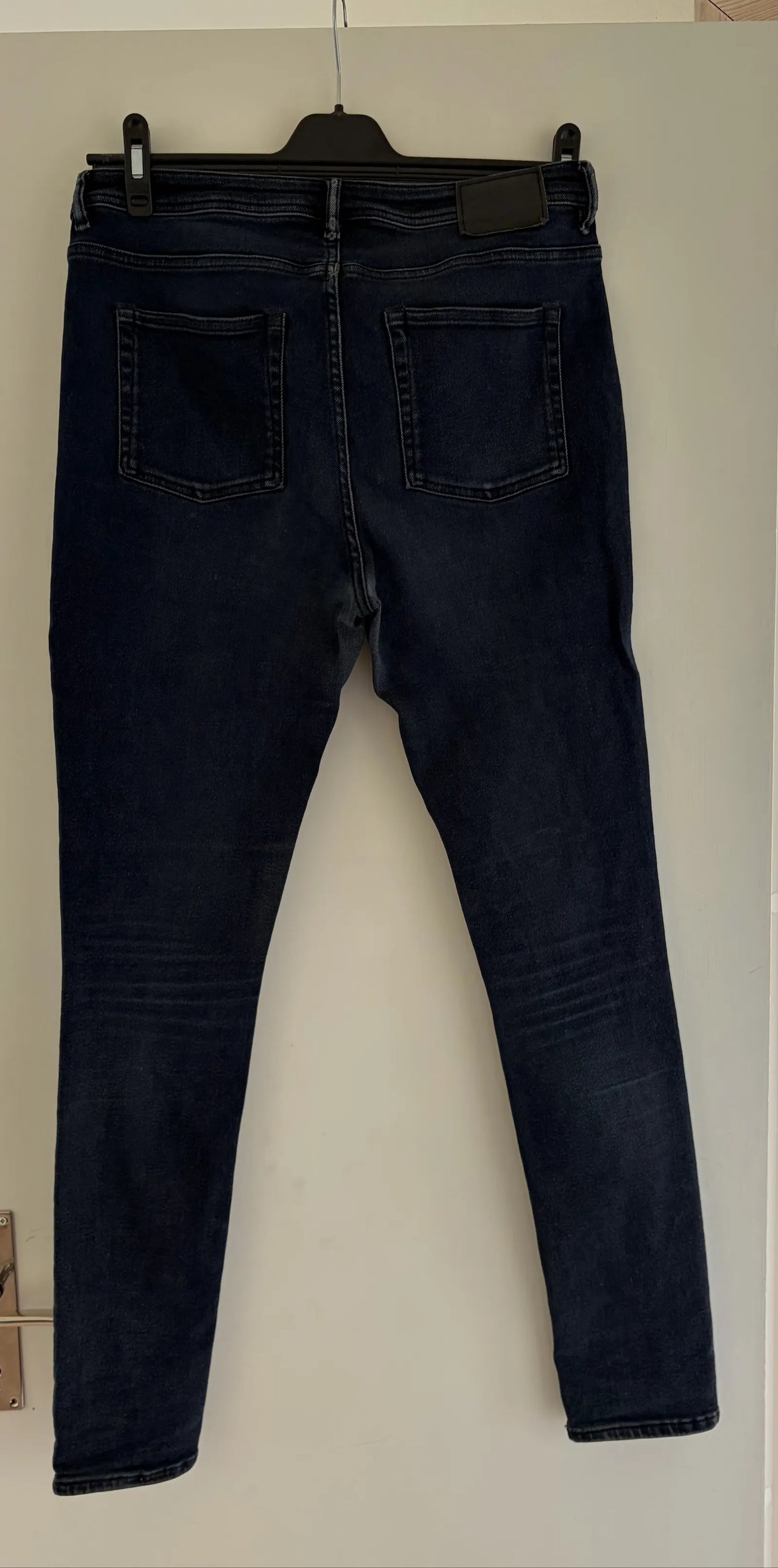 Acne Studios Peg Blueblack Jeans