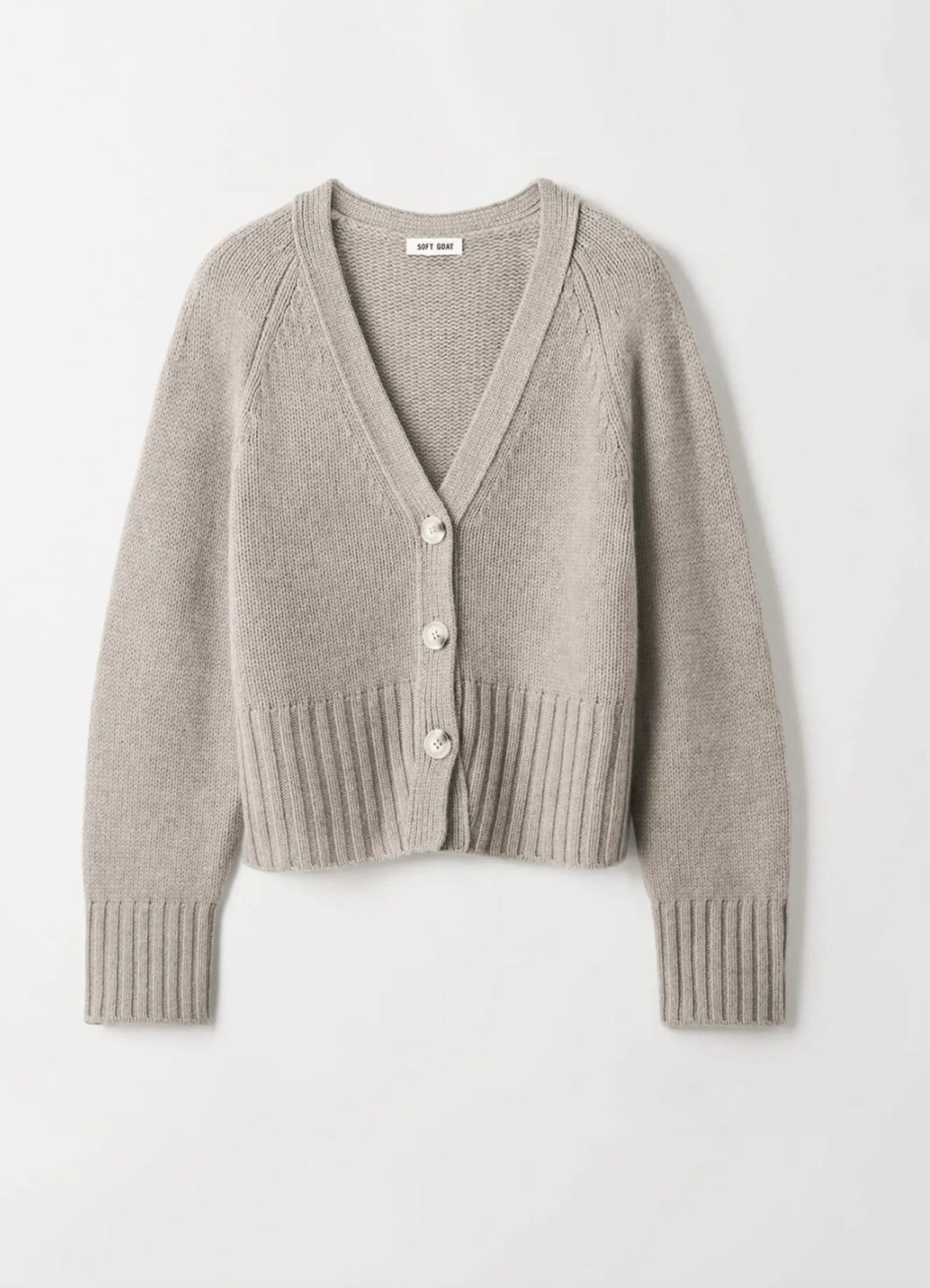 Soft Goat V Cardigan