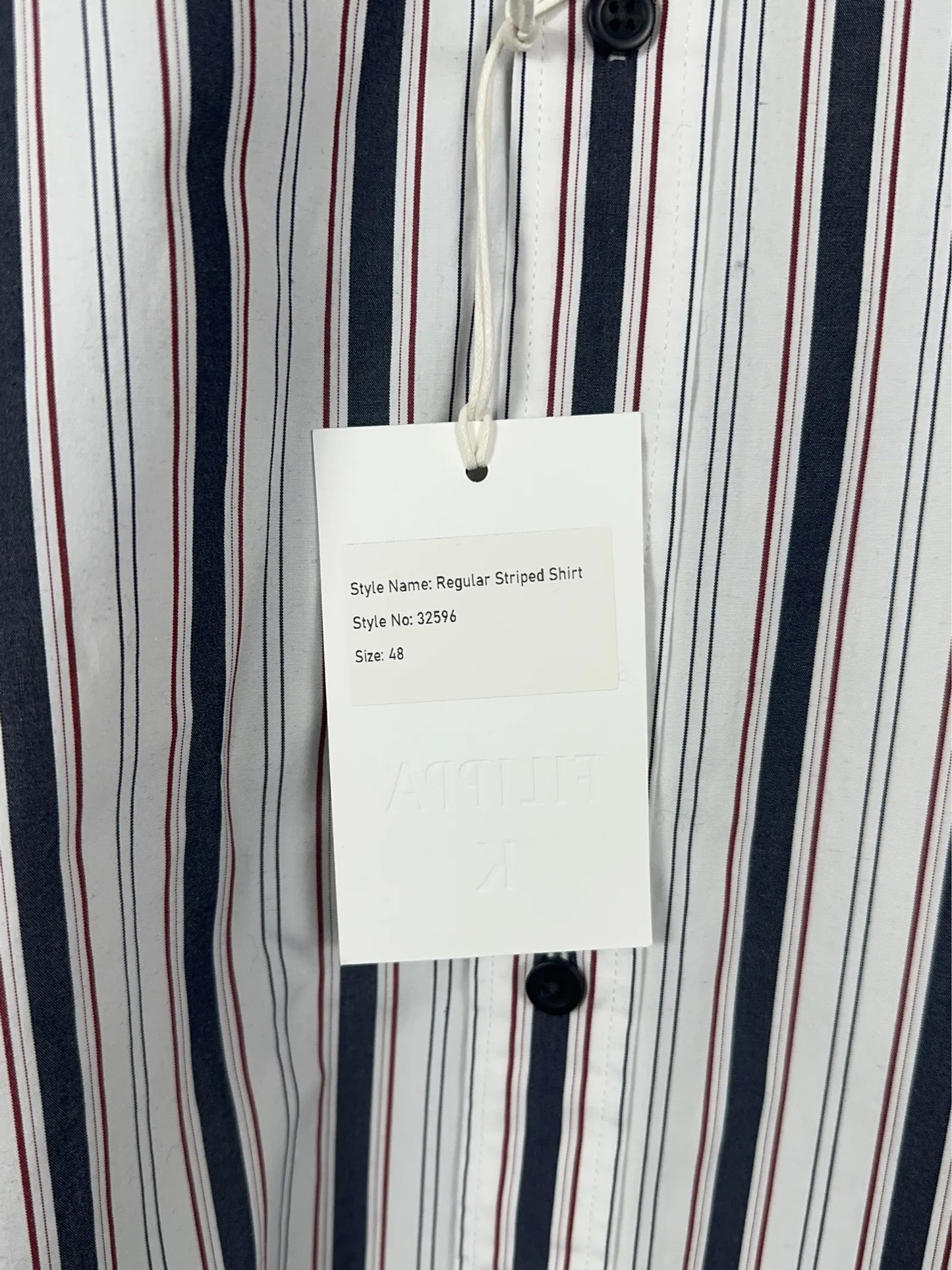Filippa K Regular Striped-skjorta NWT
