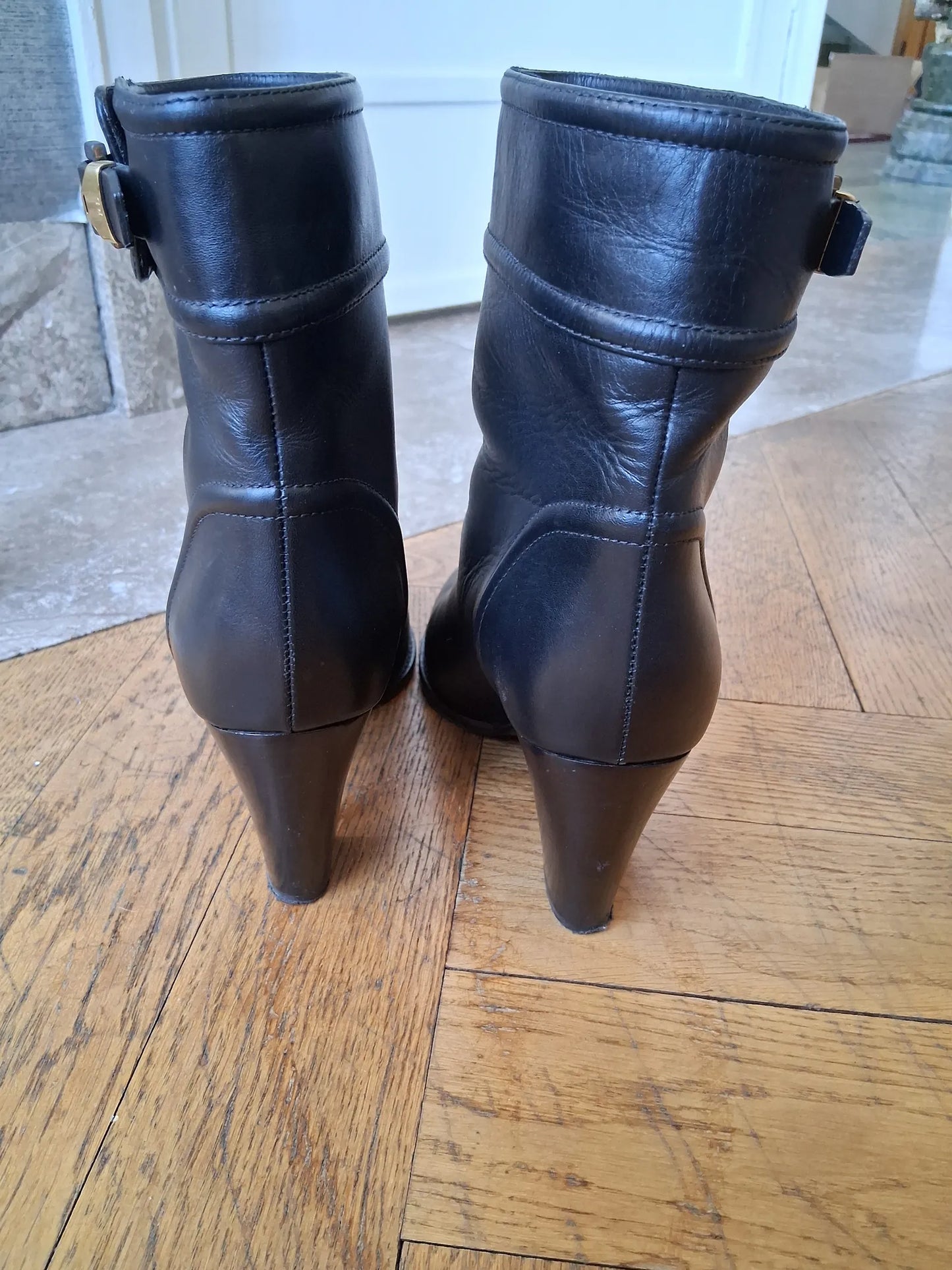 Ralph Lauren-skinnboots