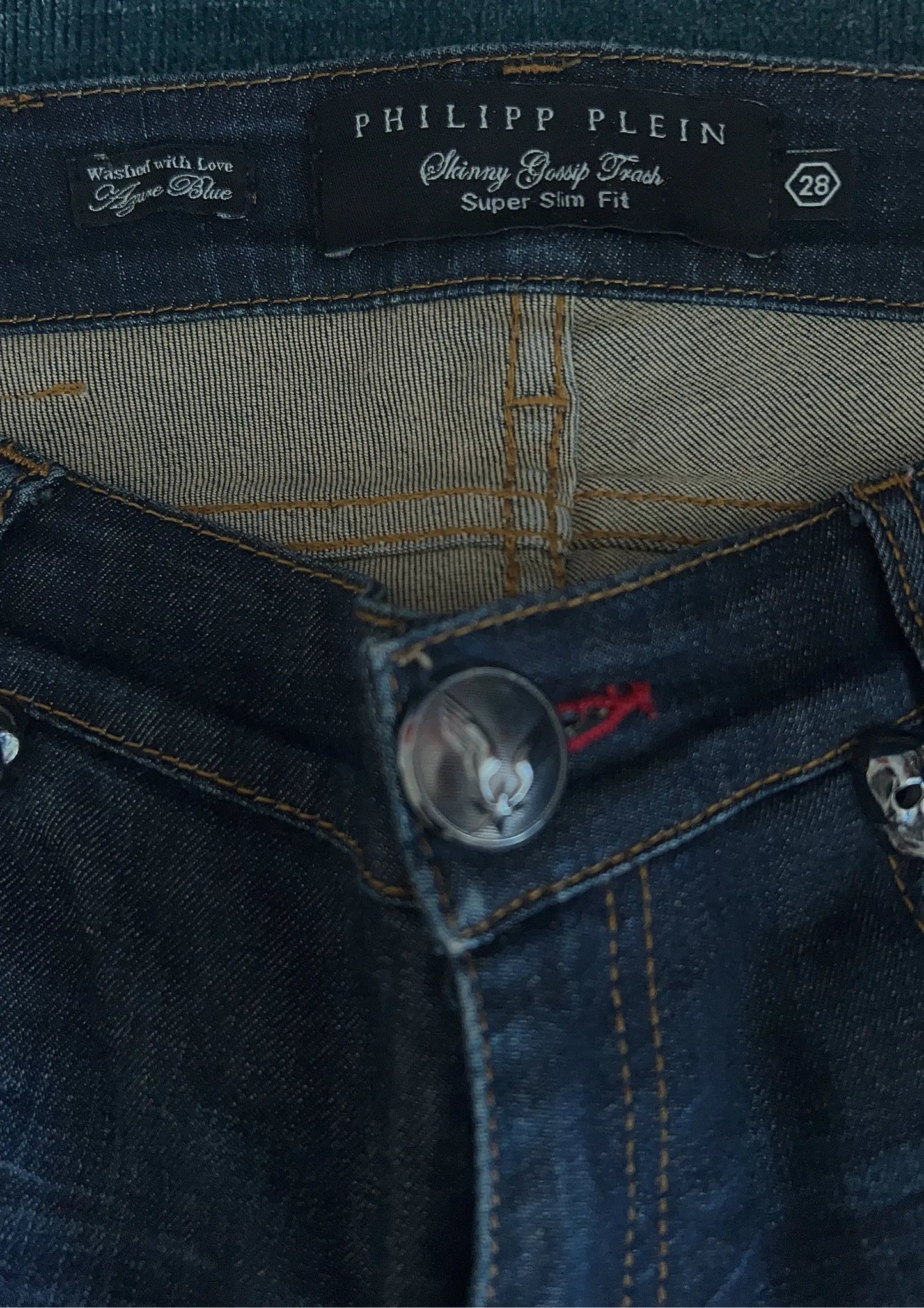 Philipp Plein Super Slim Fit Jeans