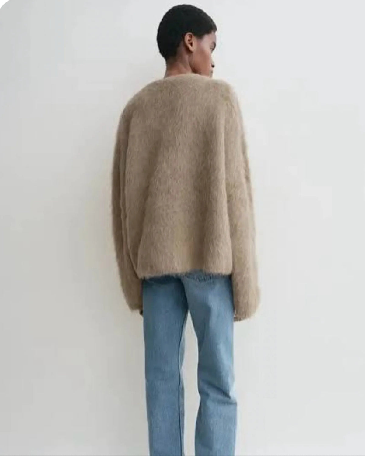 Toteme Boxy Alpaca Knit Sweater