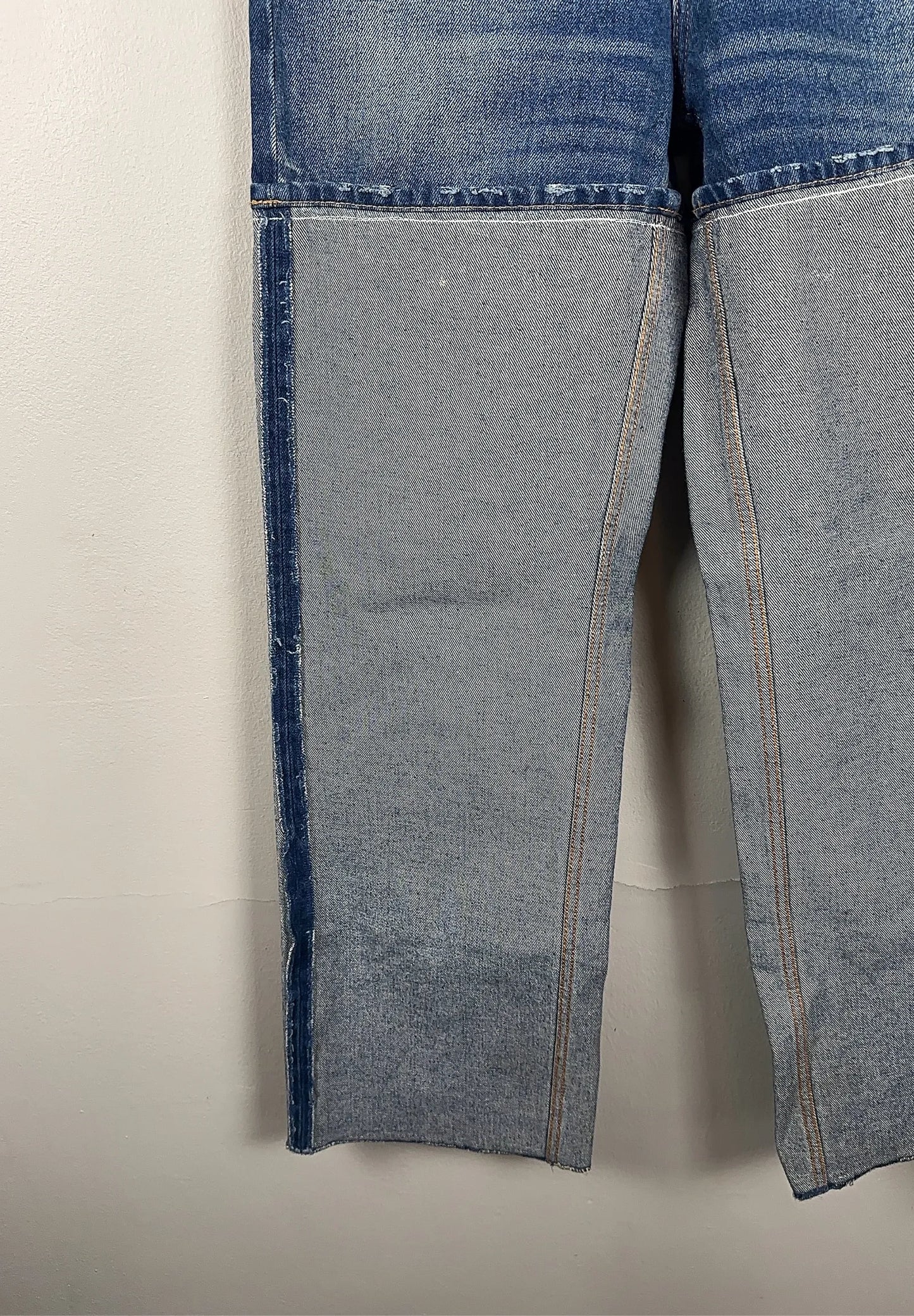 Mm6 Maison Margiela Distressed 5 Pocket Pants-jeans