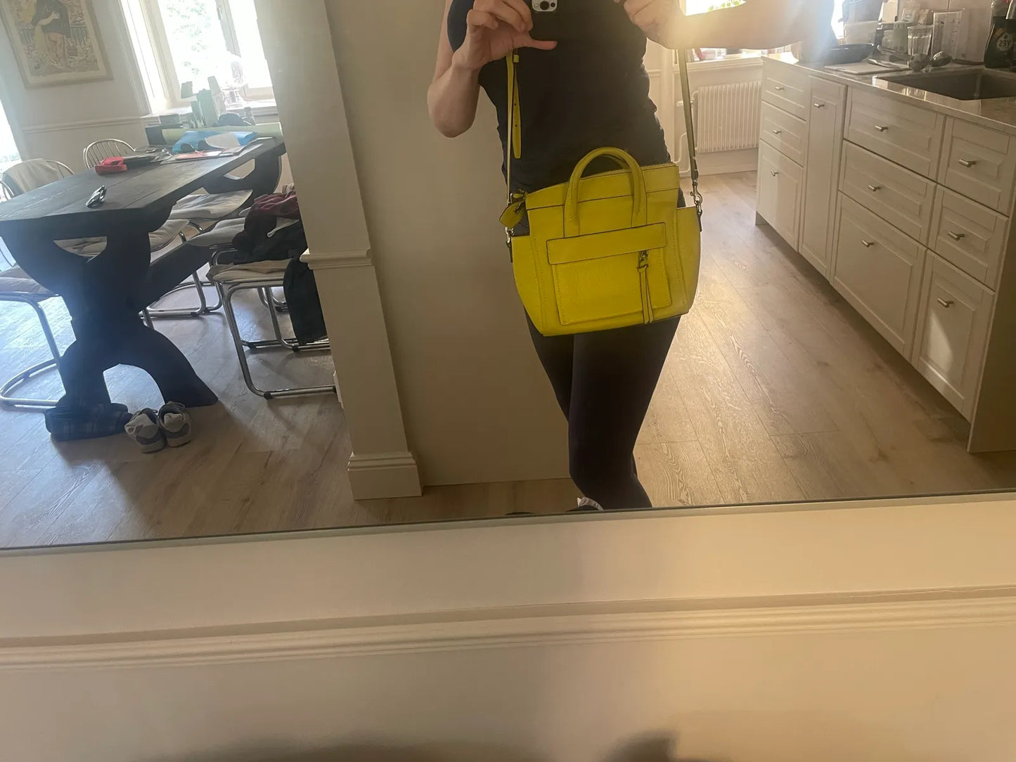 Coach Bleecker Mini Riley Lime Shoulder bag