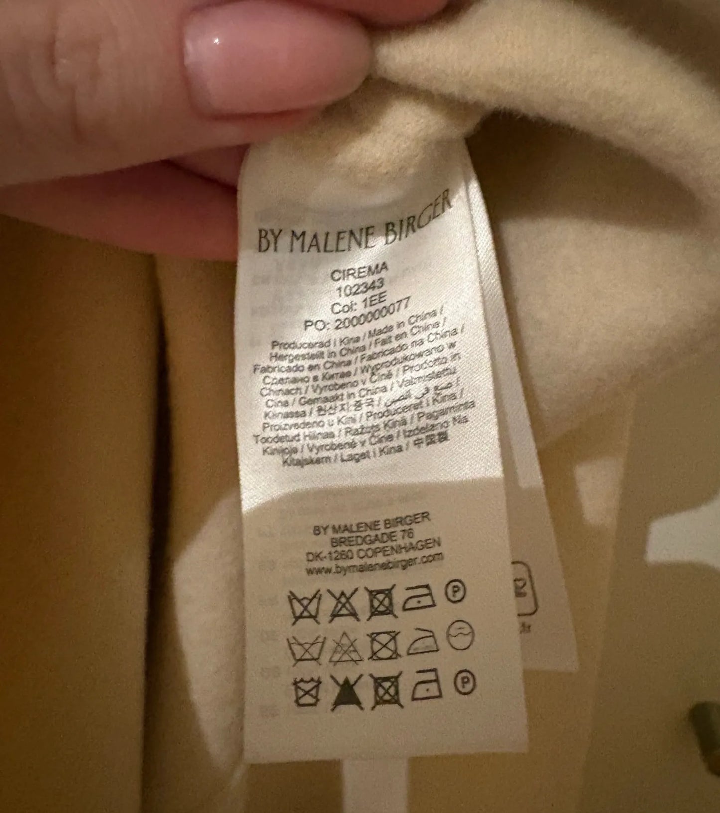 By Malene Birger Cirema-ullklänning