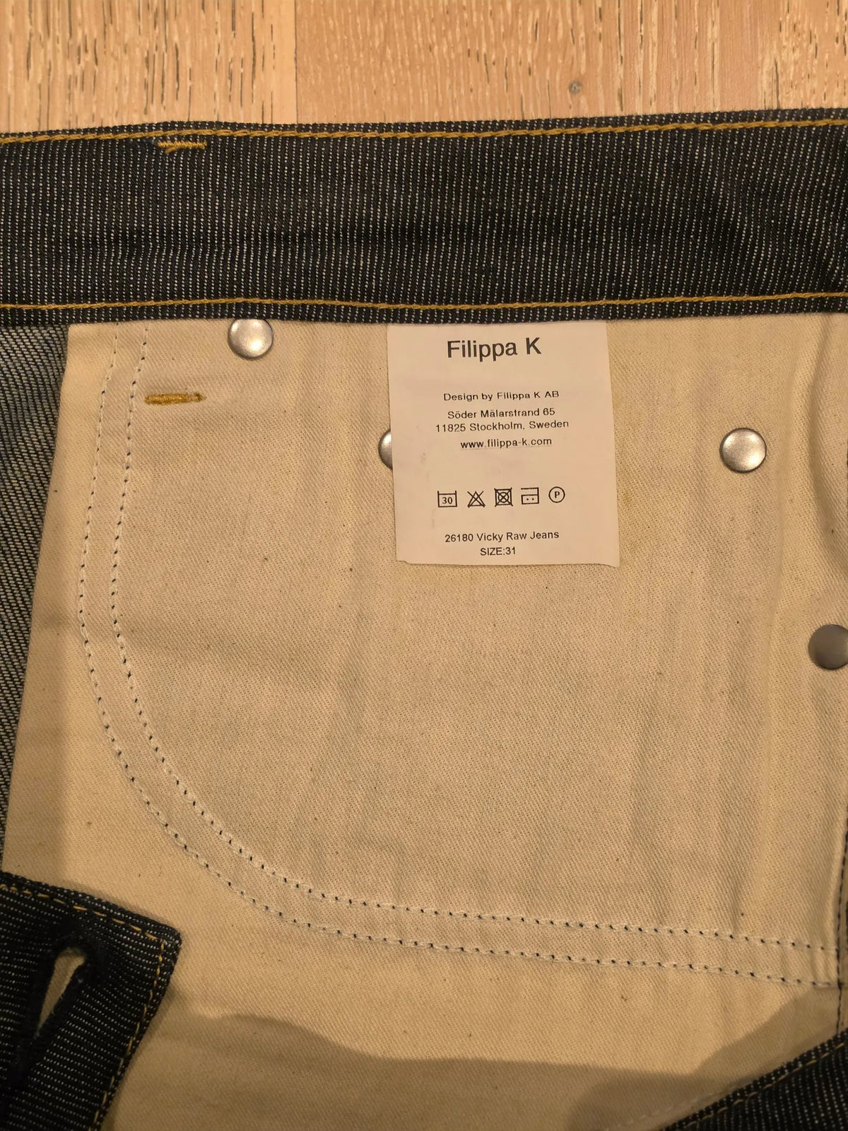 Filippa K Vicky Raw Från . Jeans