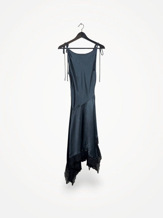 Acne Studios Satin Lace Dress Dress