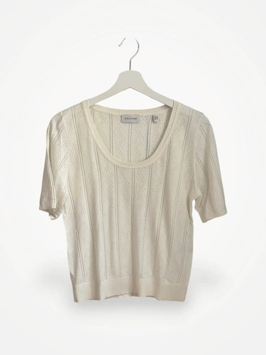 Dagmar Pointelle Knit Too-tröja