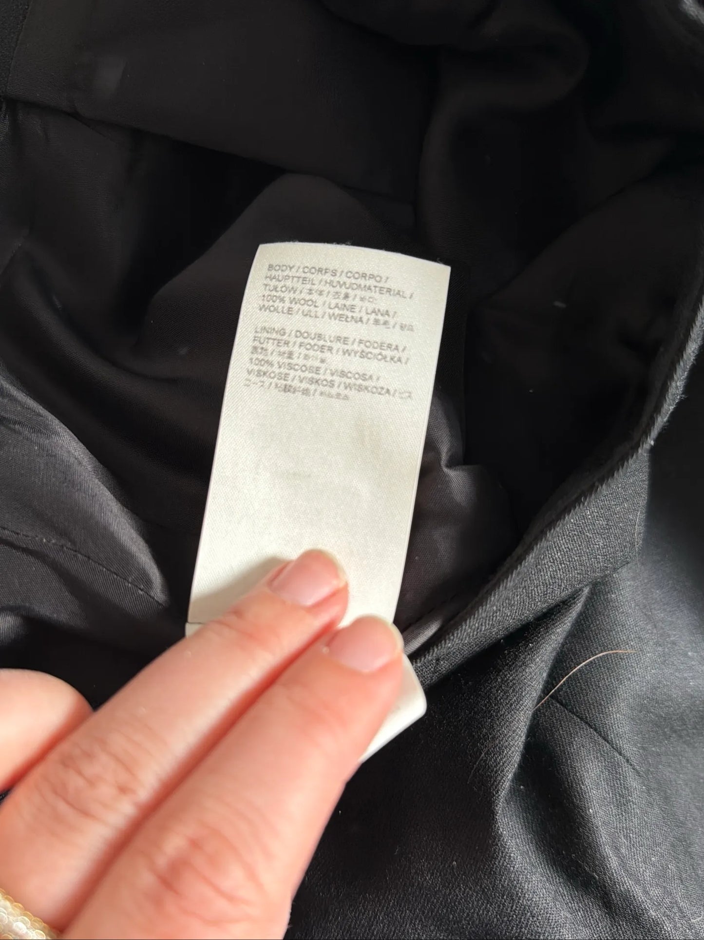 Eytys Dawn Black Skirt