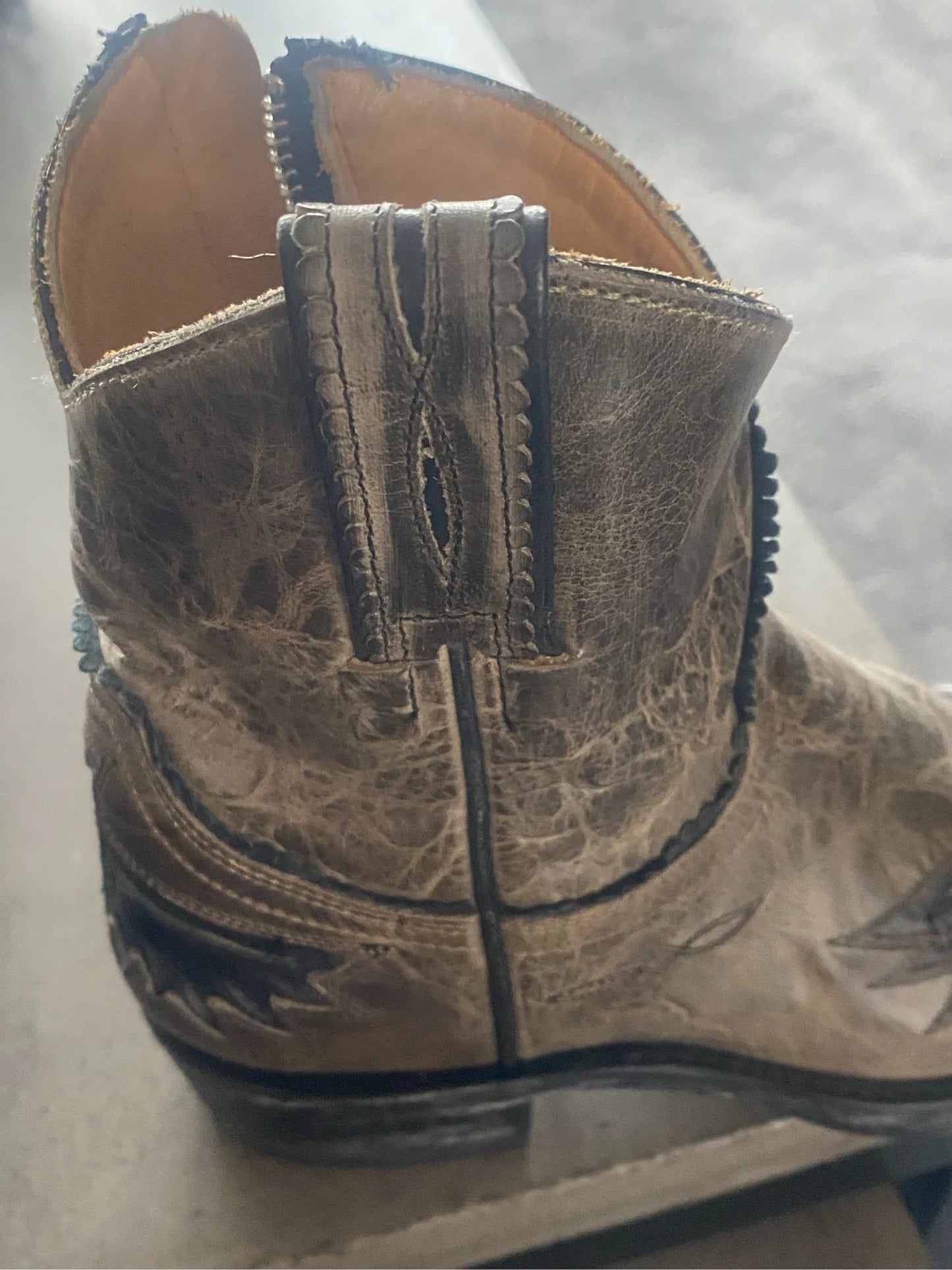 Mexicana-skinnboots NWOT