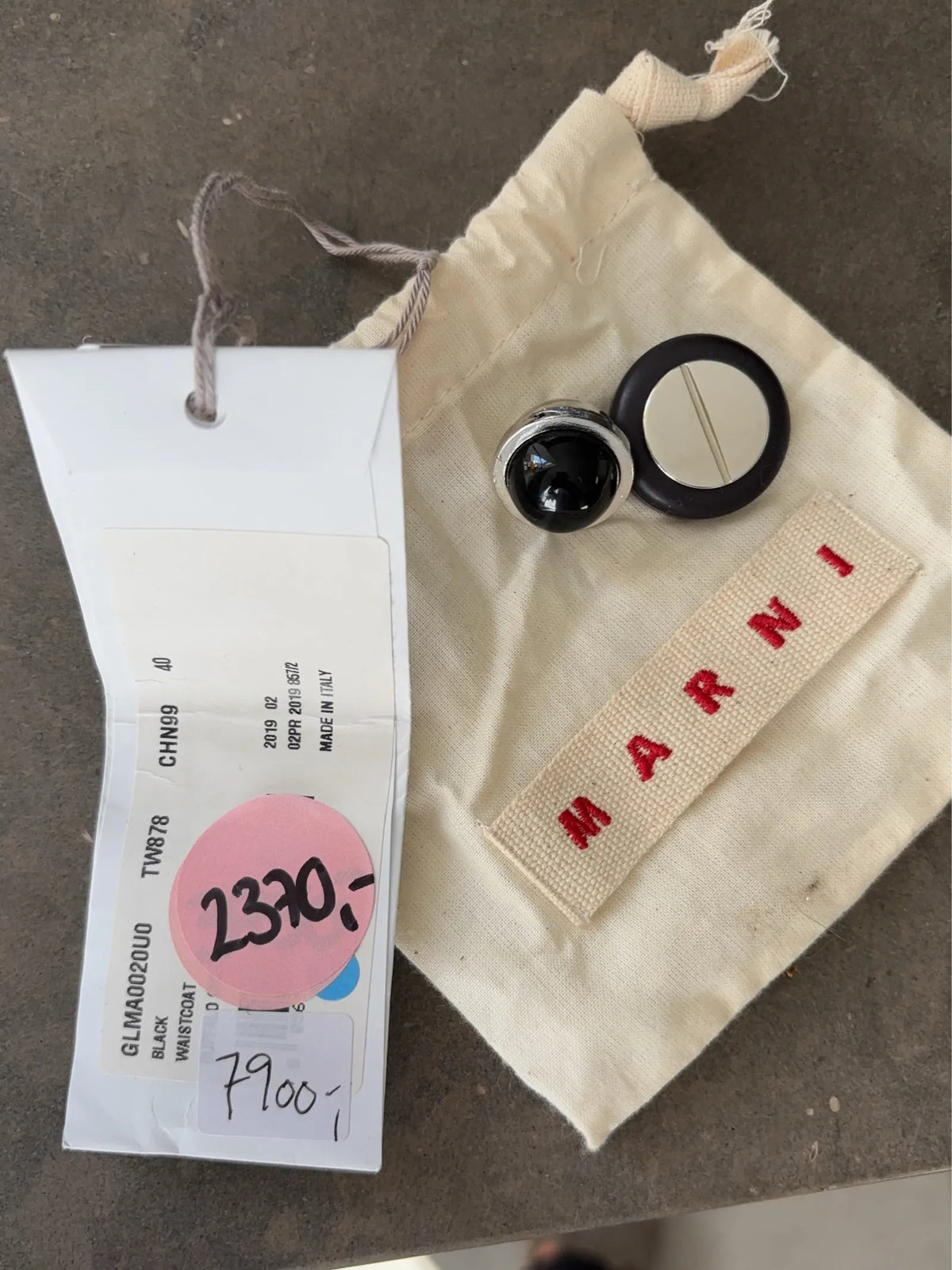 Marni 121 Cm Lång-ullväst NWOT