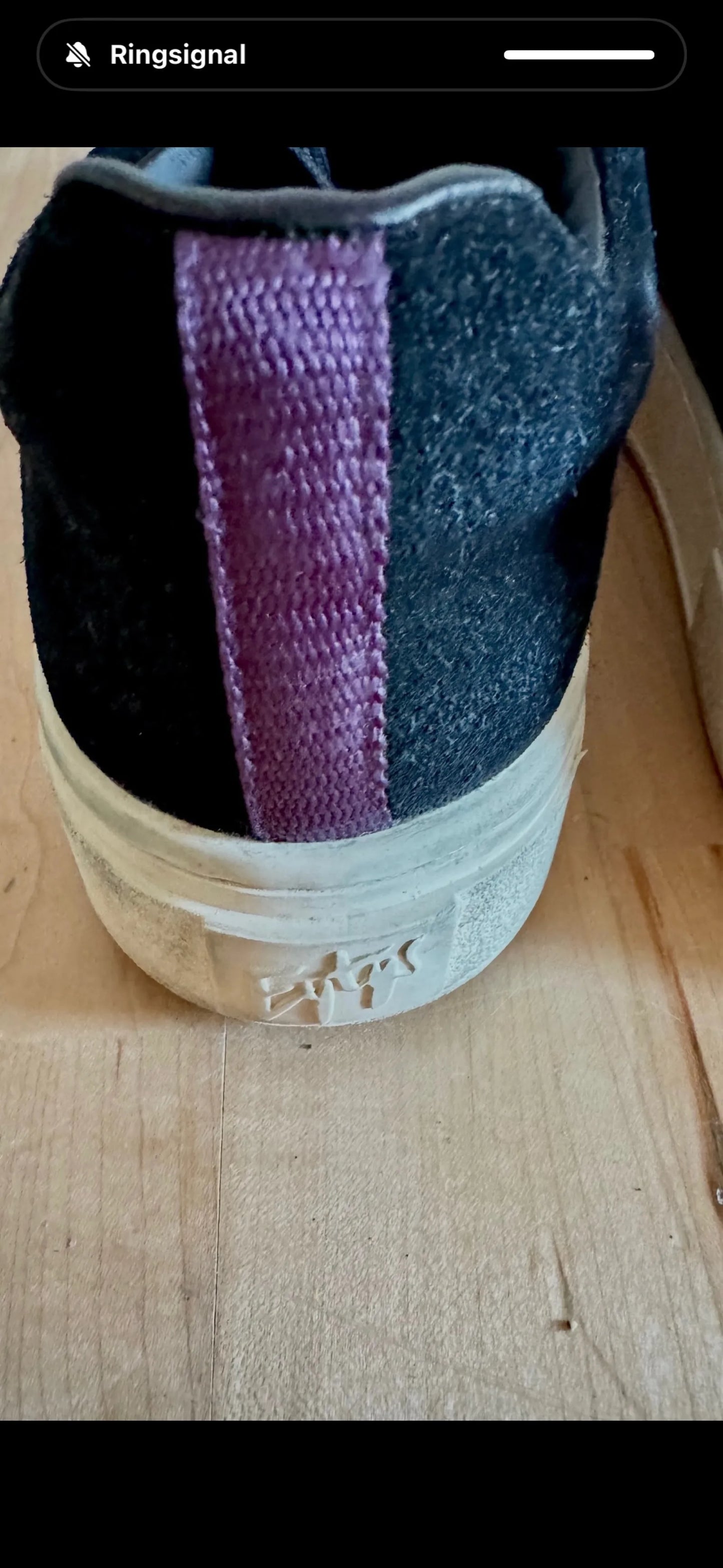 Eytys Mother Leather Ink Sneakers
