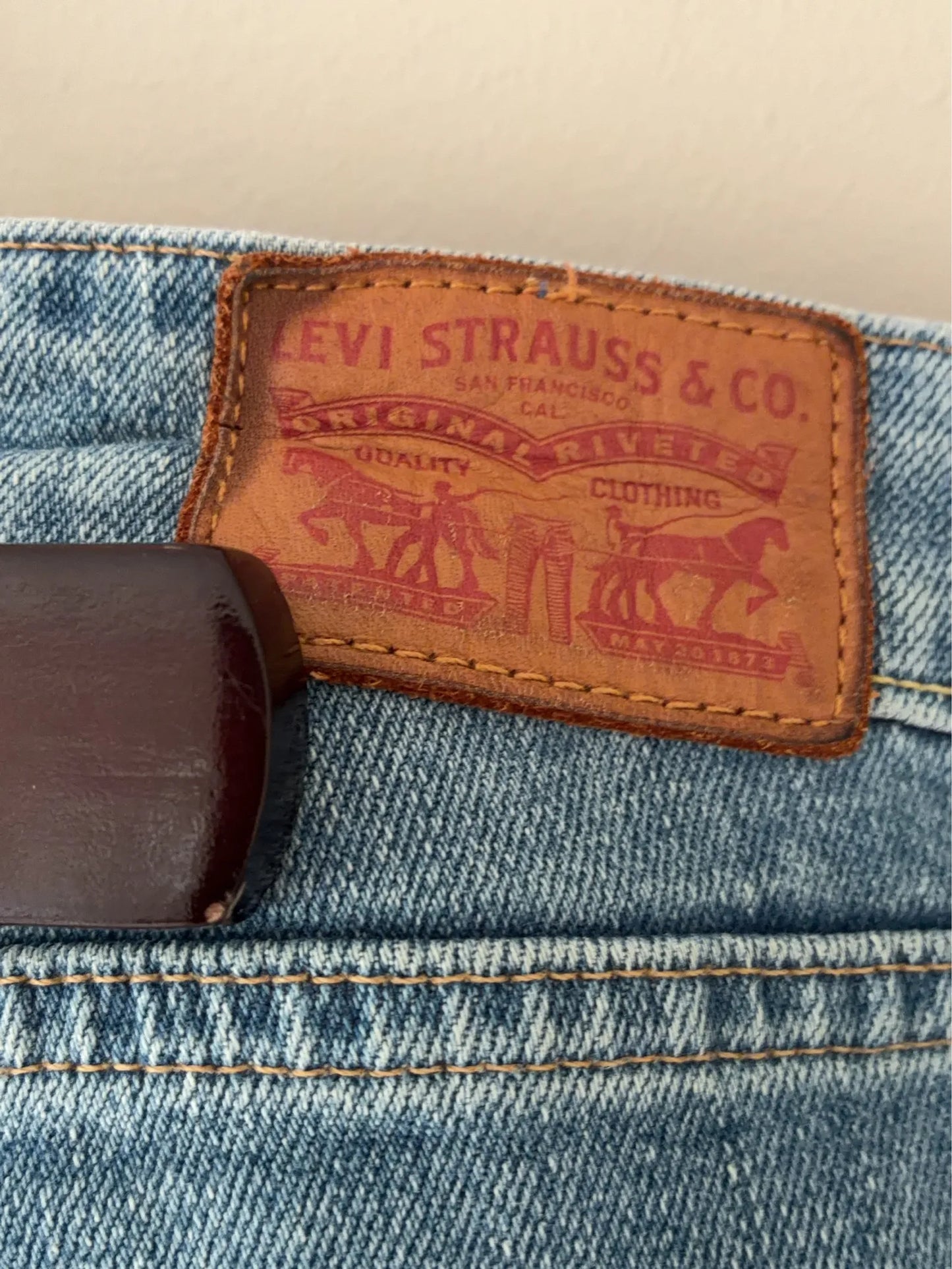 Levi's 714 Straight-jeans