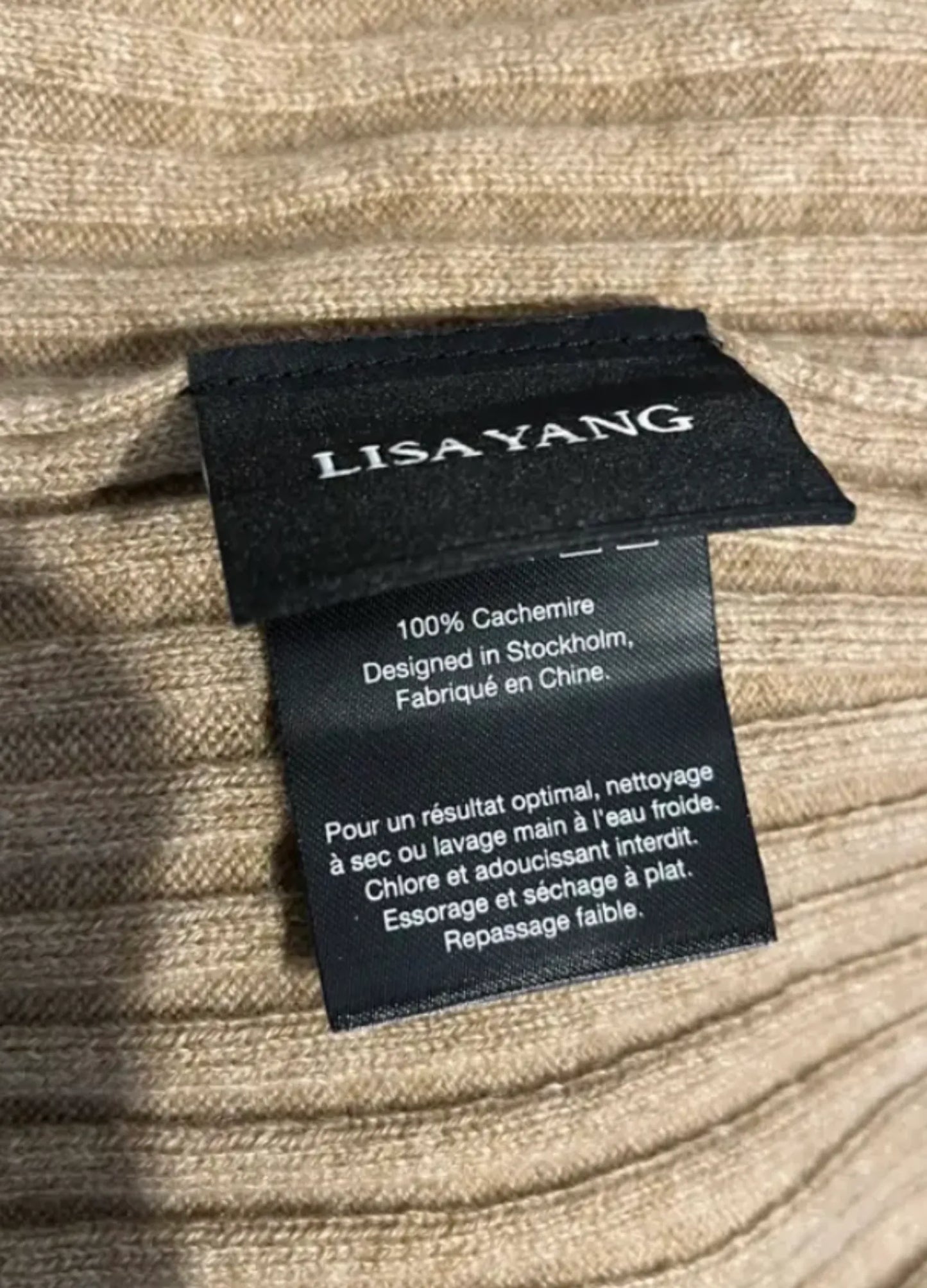 Lisa Yang-kashmirklänning