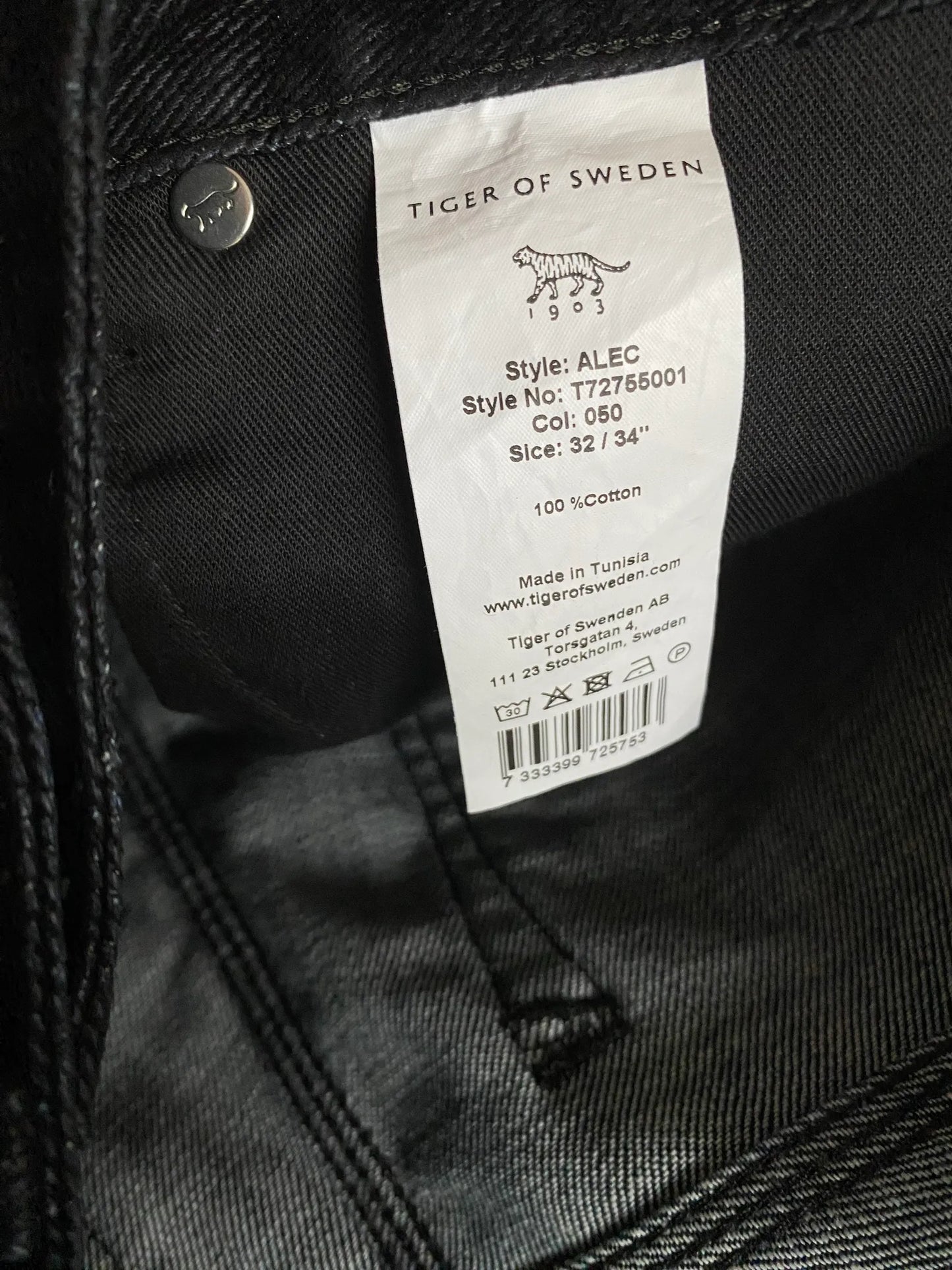 Tiger of Sweden Alec-byxor NWT