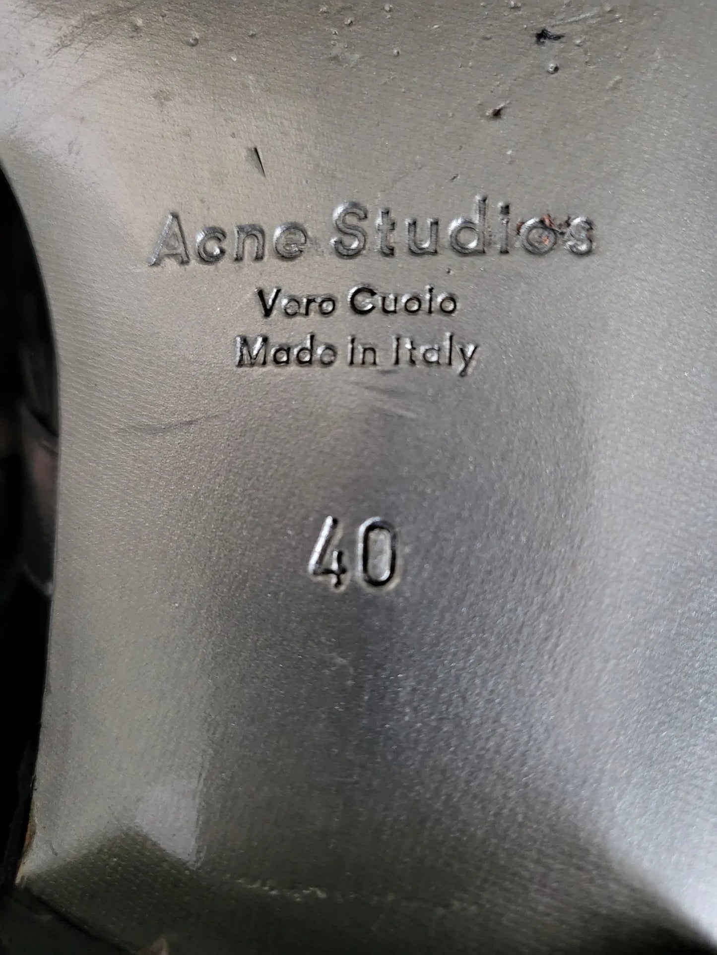 Acne Studios Vintage Patent-skinnloafers