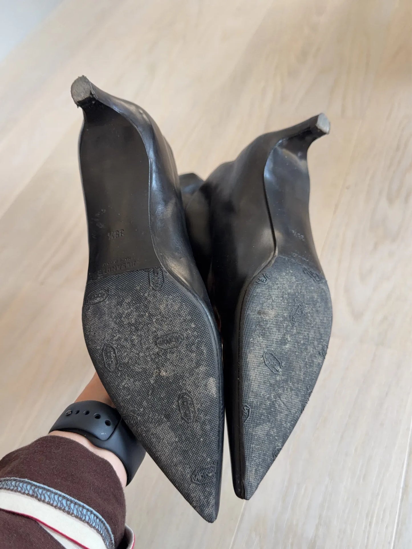 Jil Sander-skinnboots