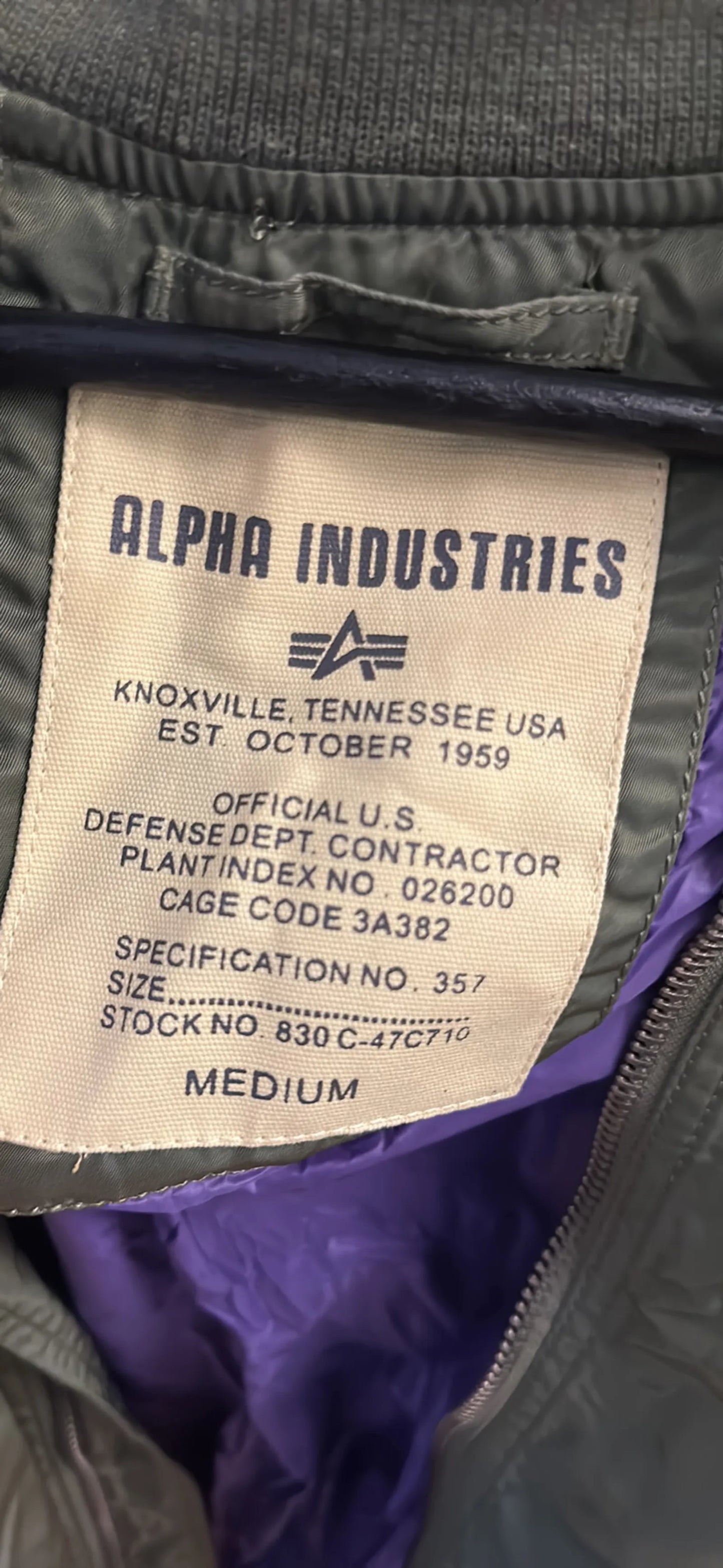 Alpha Industries-jacka