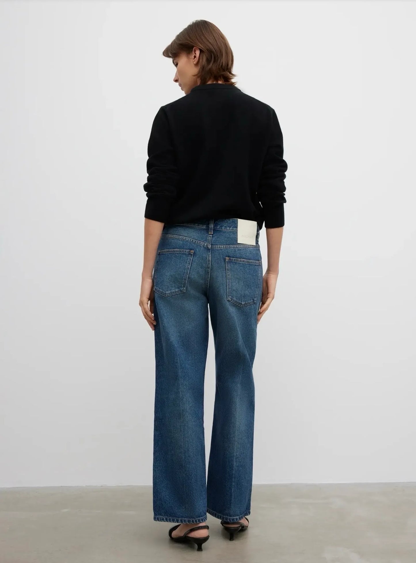 Dagmar Cropped Denim-jeans NWT