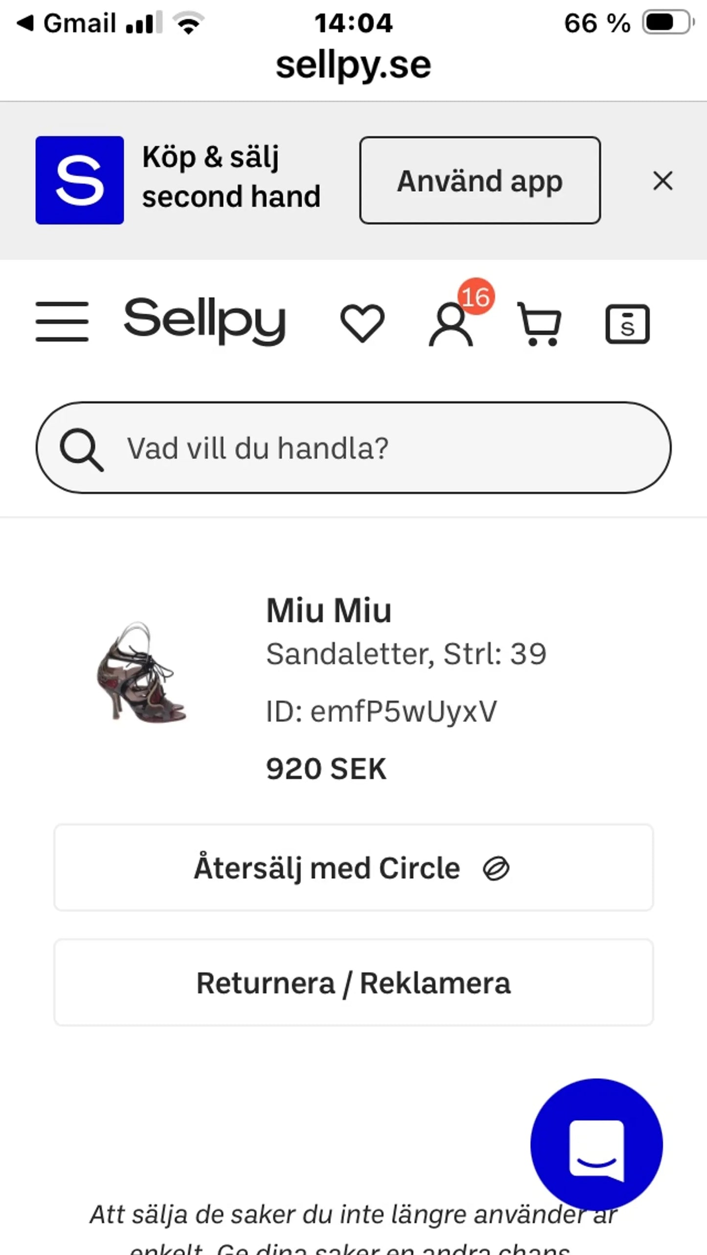 Miu Miu Dragonfly-skinnklackar