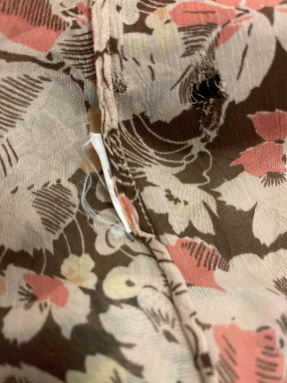 Ralph Lauren Floral Georgette-blus
