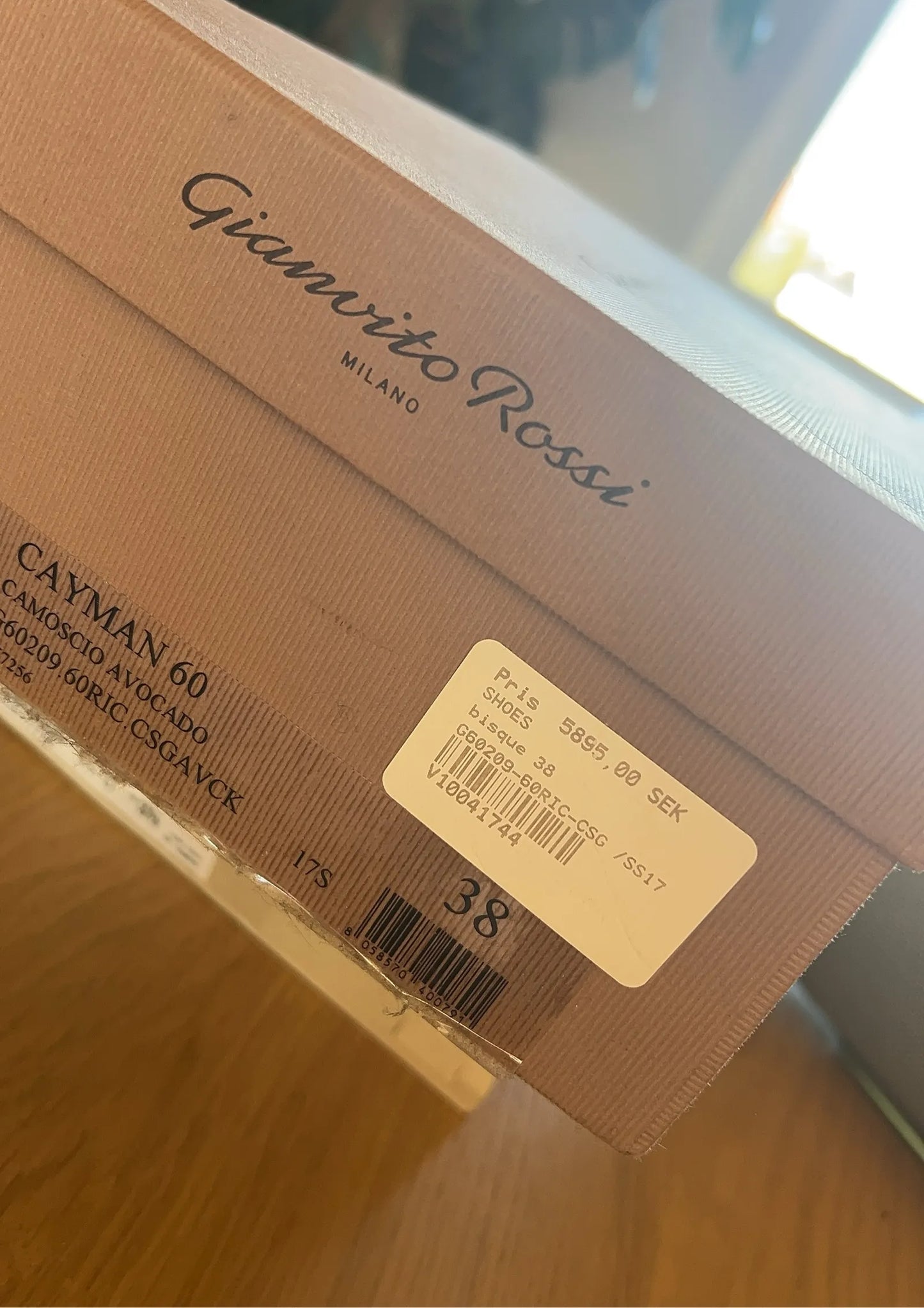 Gianvito Rossi Cayman 60-klackar NWT