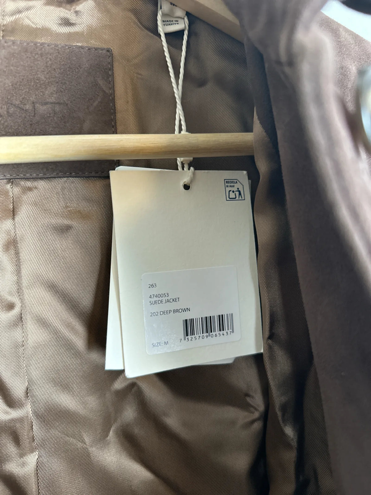 Gant Suede-jacka NWT
