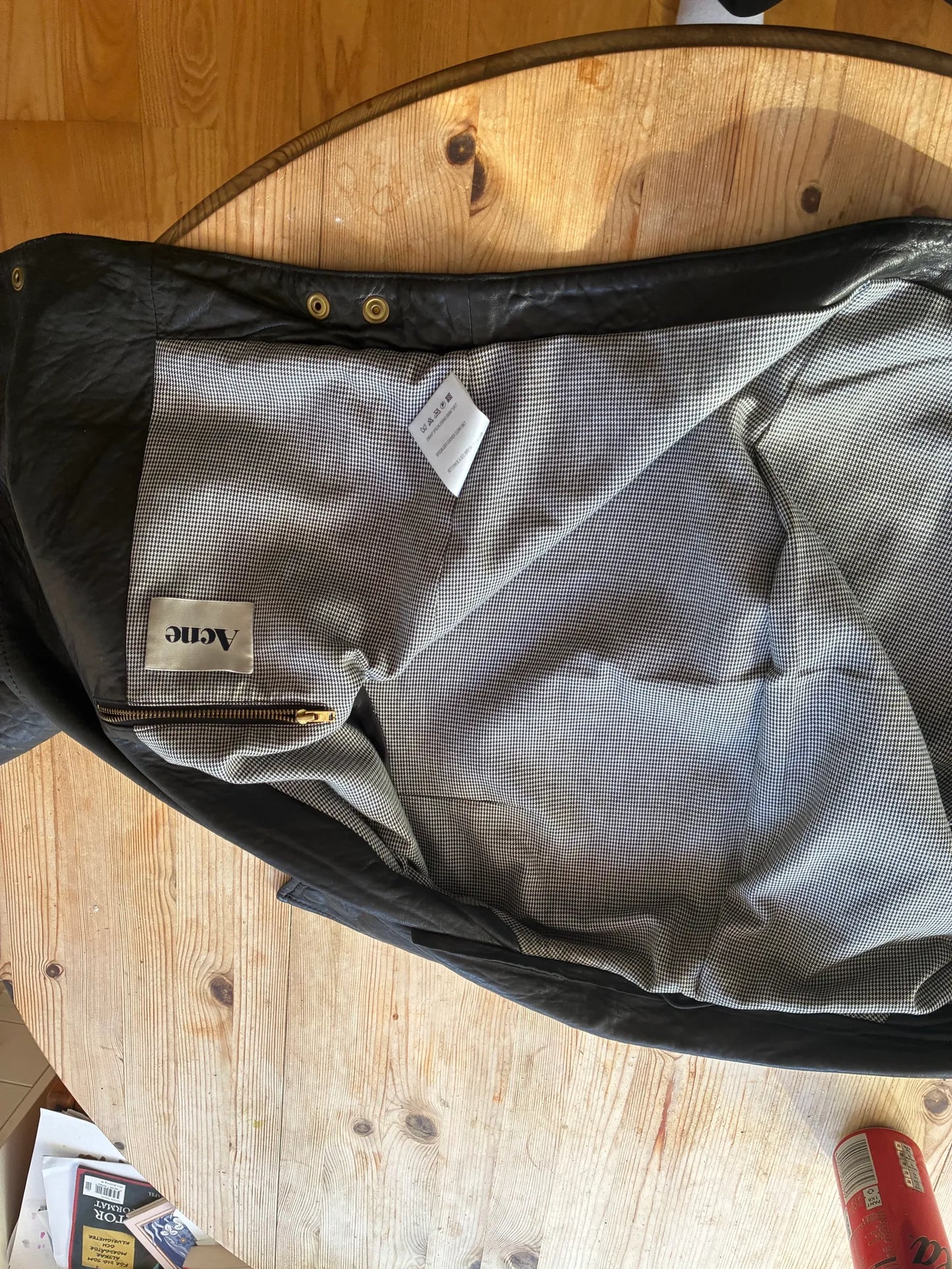 Acne Studios Rita Aw09 Leather jacket