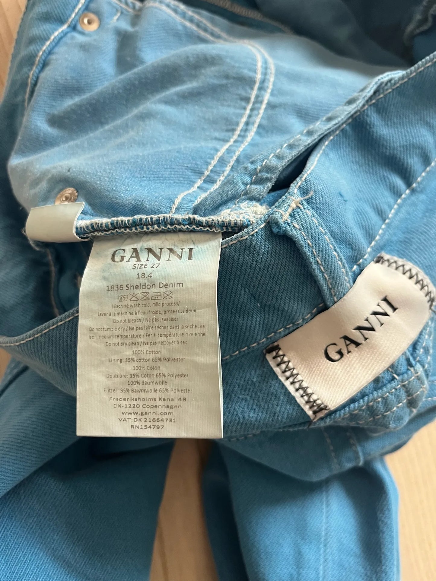 Ganni Sheldon Denim-jeans