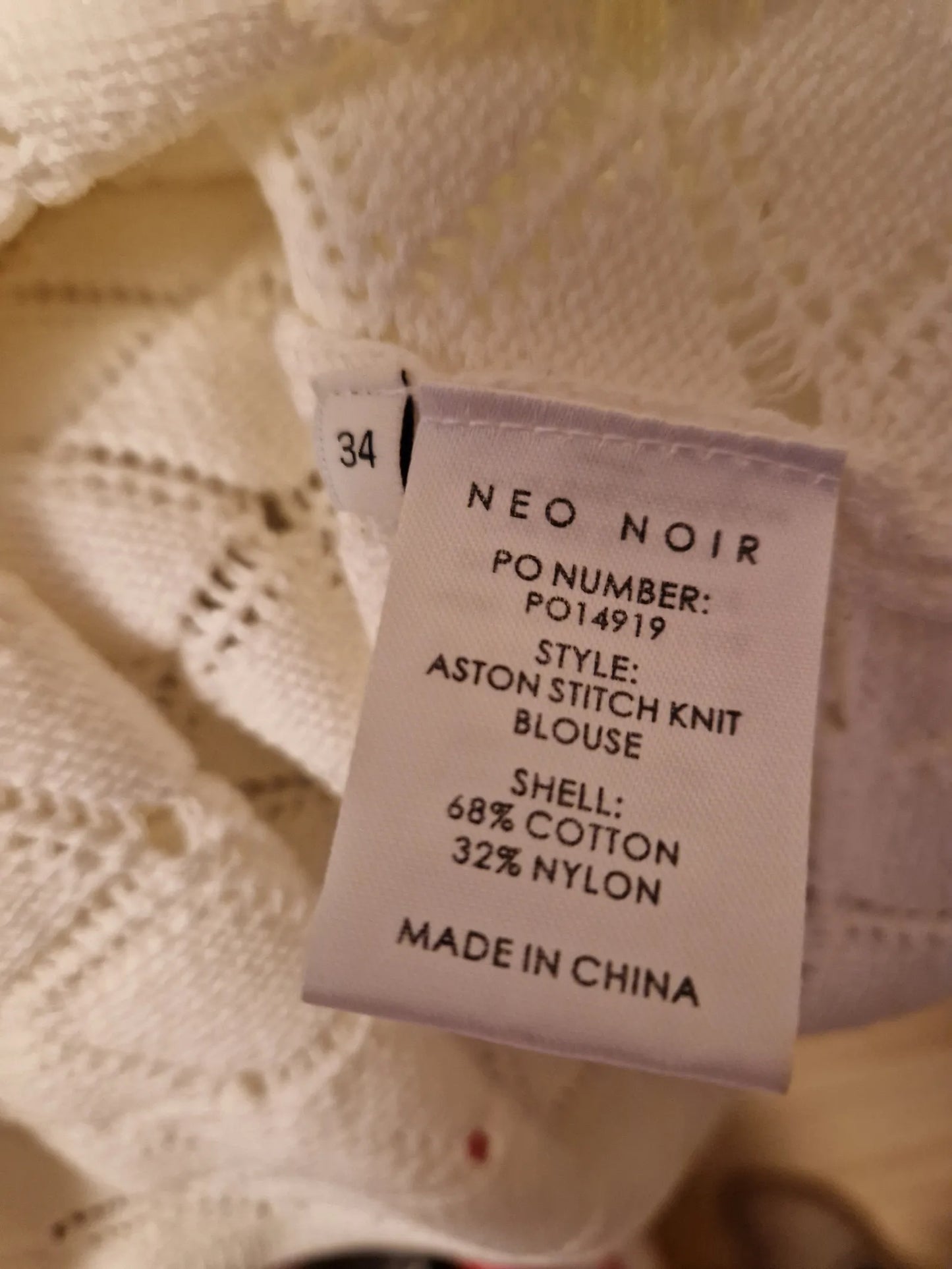 Neo Noir Ston Stick Sweater