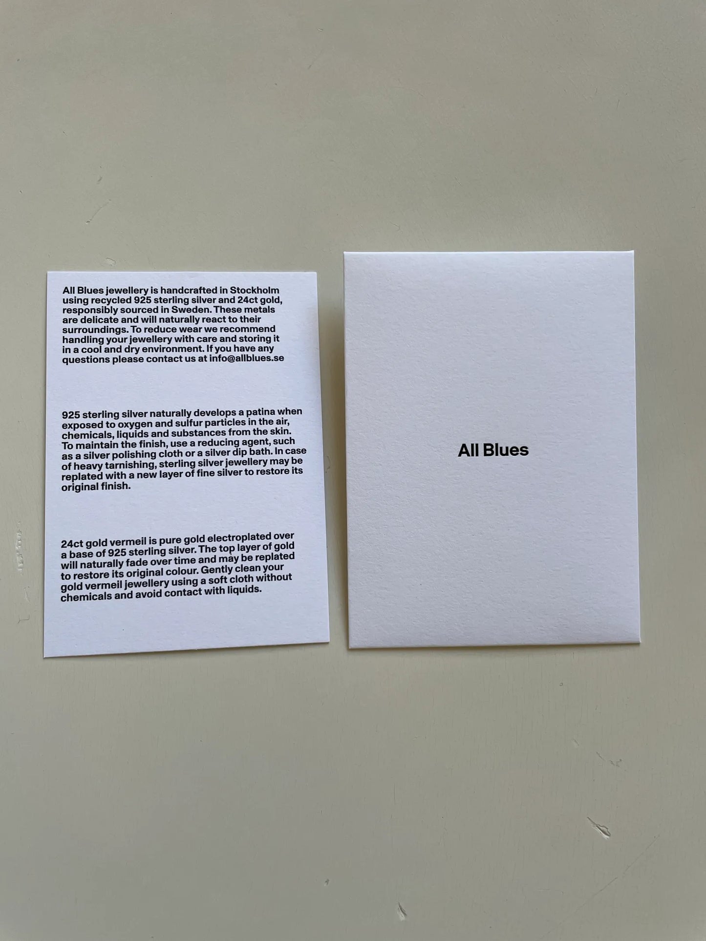 All Blues Clip-halsband NWOT