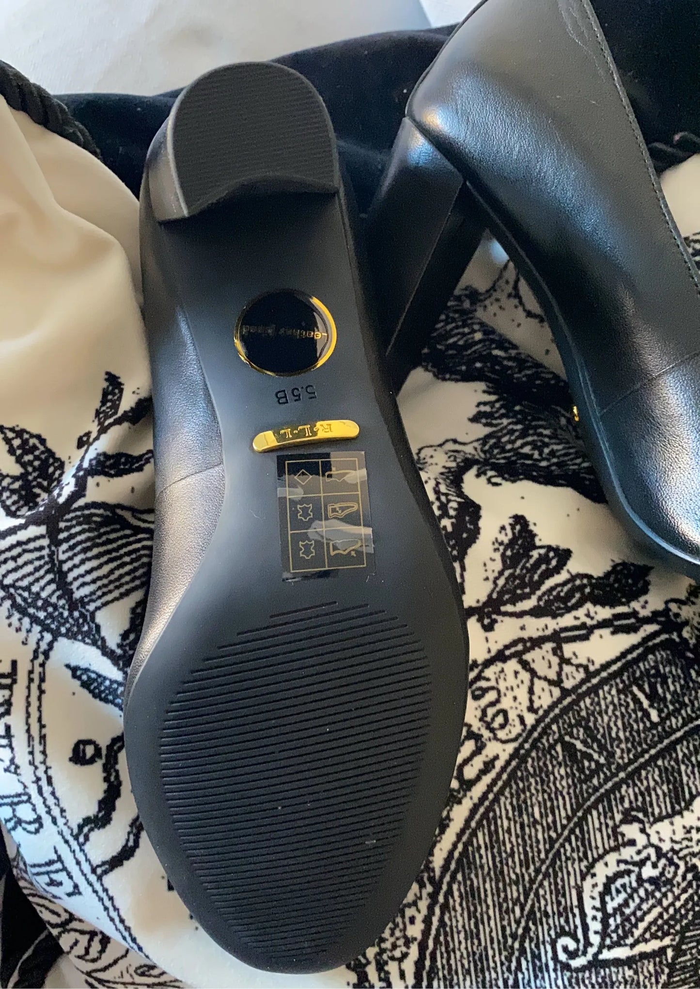 Ralph Lauren Maddie Pm Drs Black Heels