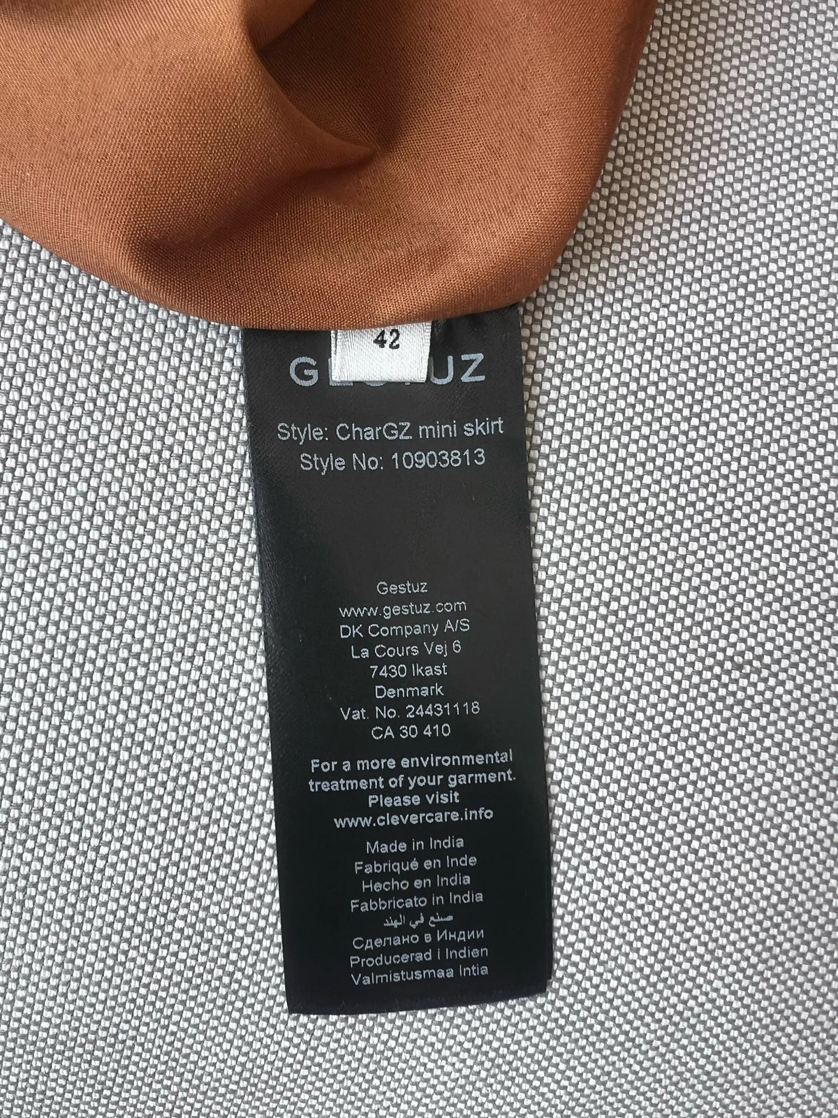 Gestuz Chargz-skinnkjol NWT
