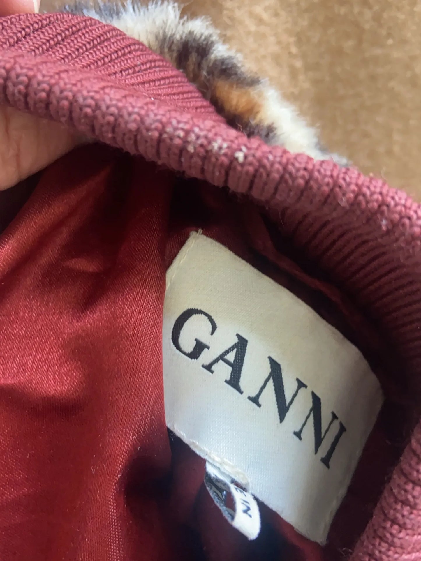Ganni Fur jacket