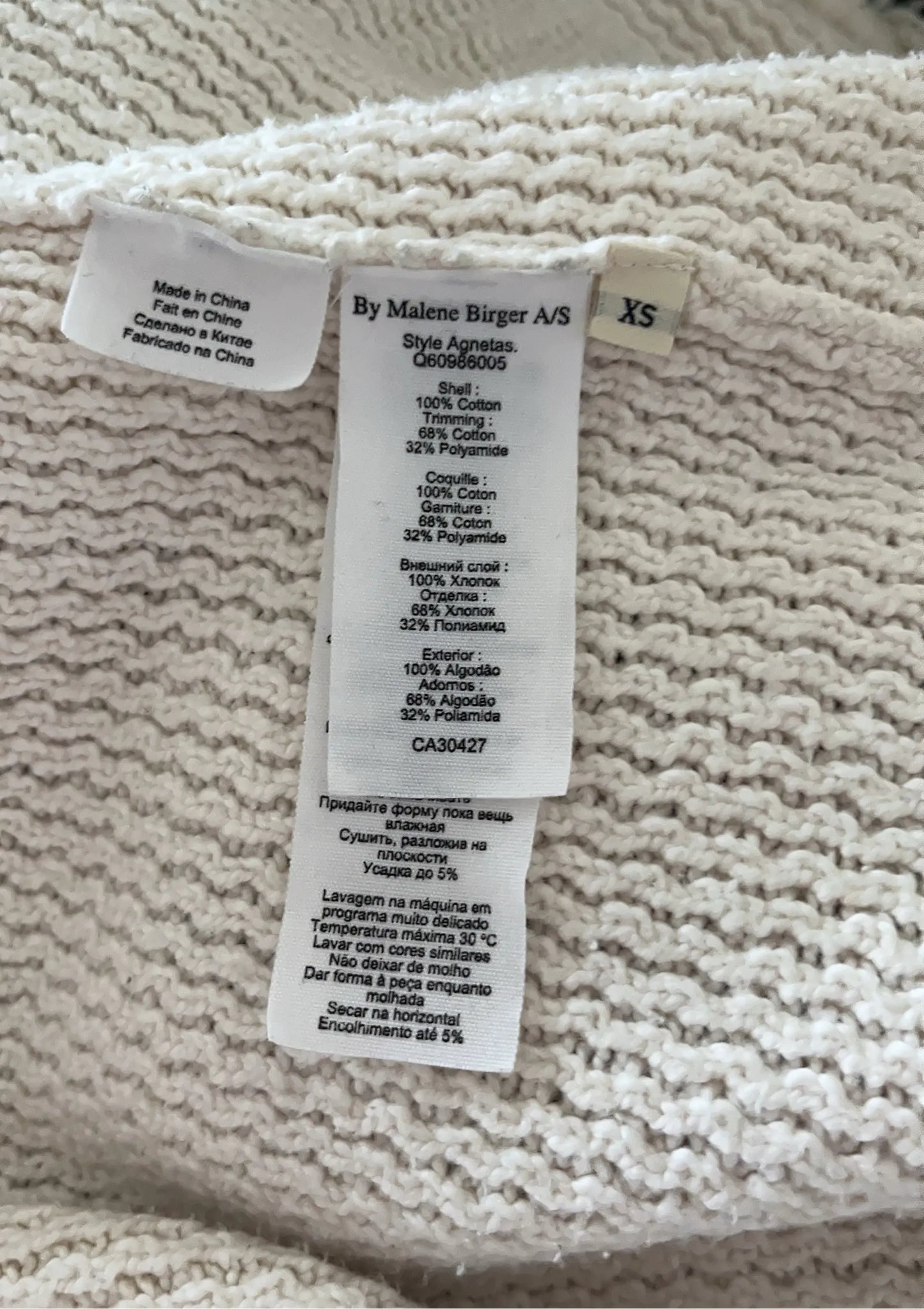 By Malene Birger Agnetas-kofta