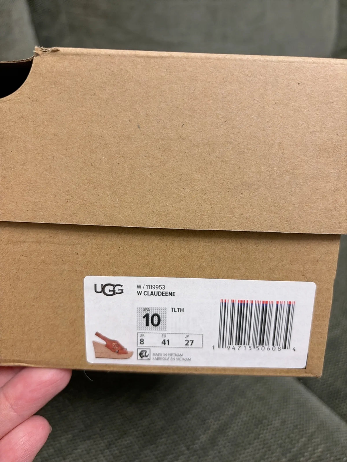Ugg Claudeene-skinnsandaler