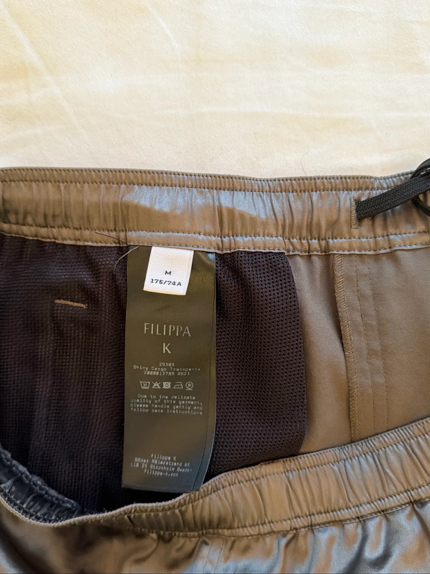 Filippa K Shiny Cargo Trackpants Trousers