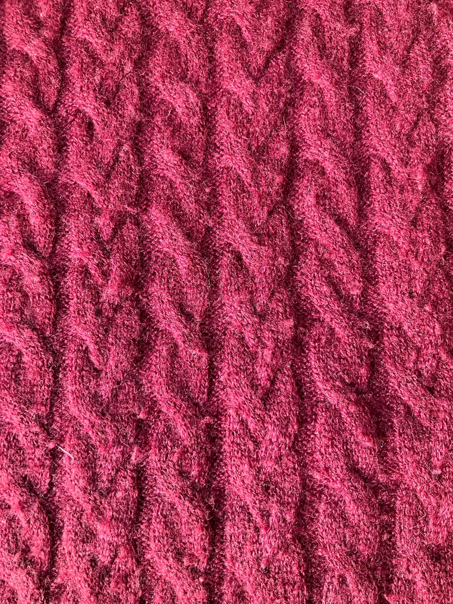 Soft Goat Oversize Cable Knit-kashmirtröja