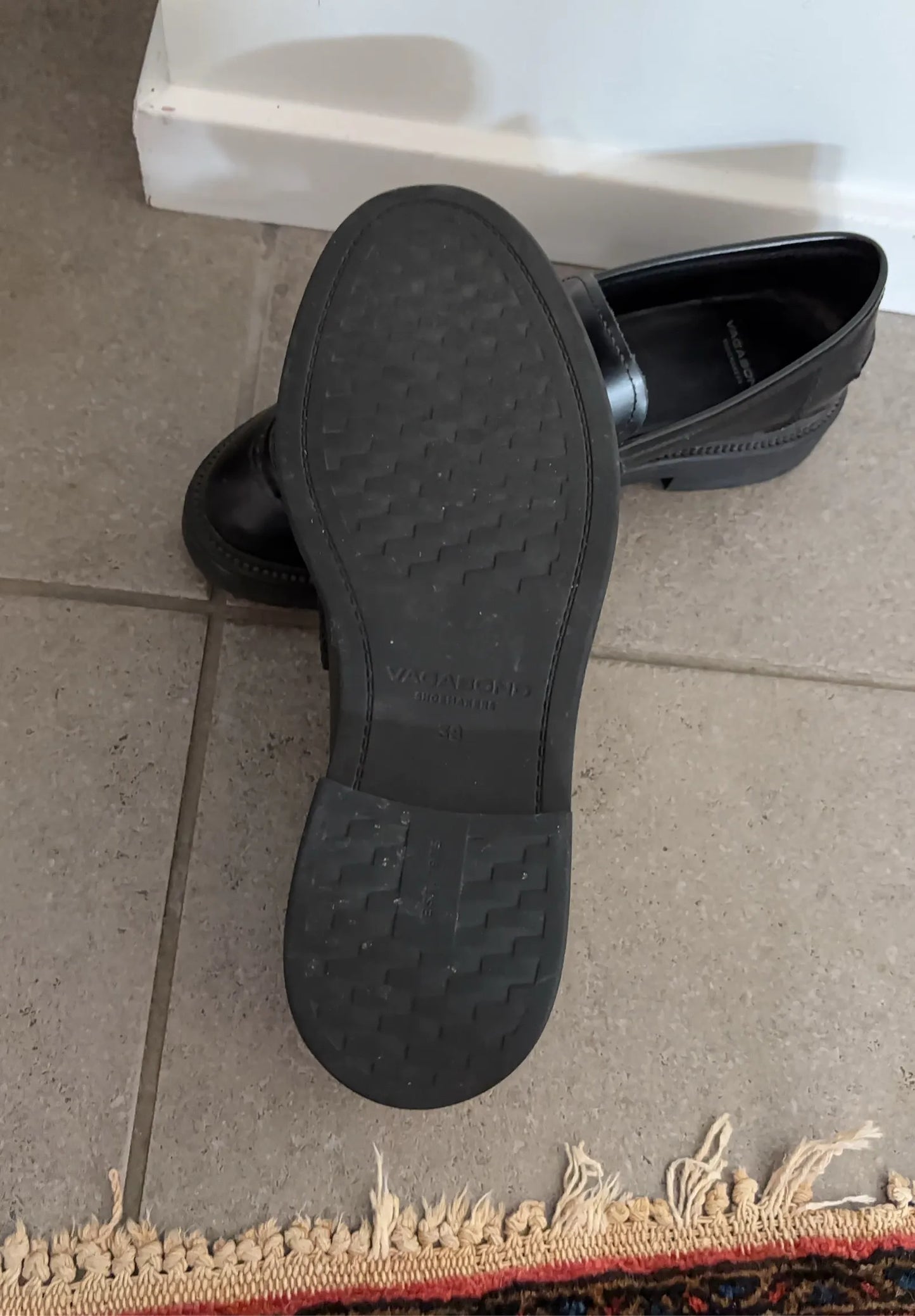 Vagabond-skinnloafers