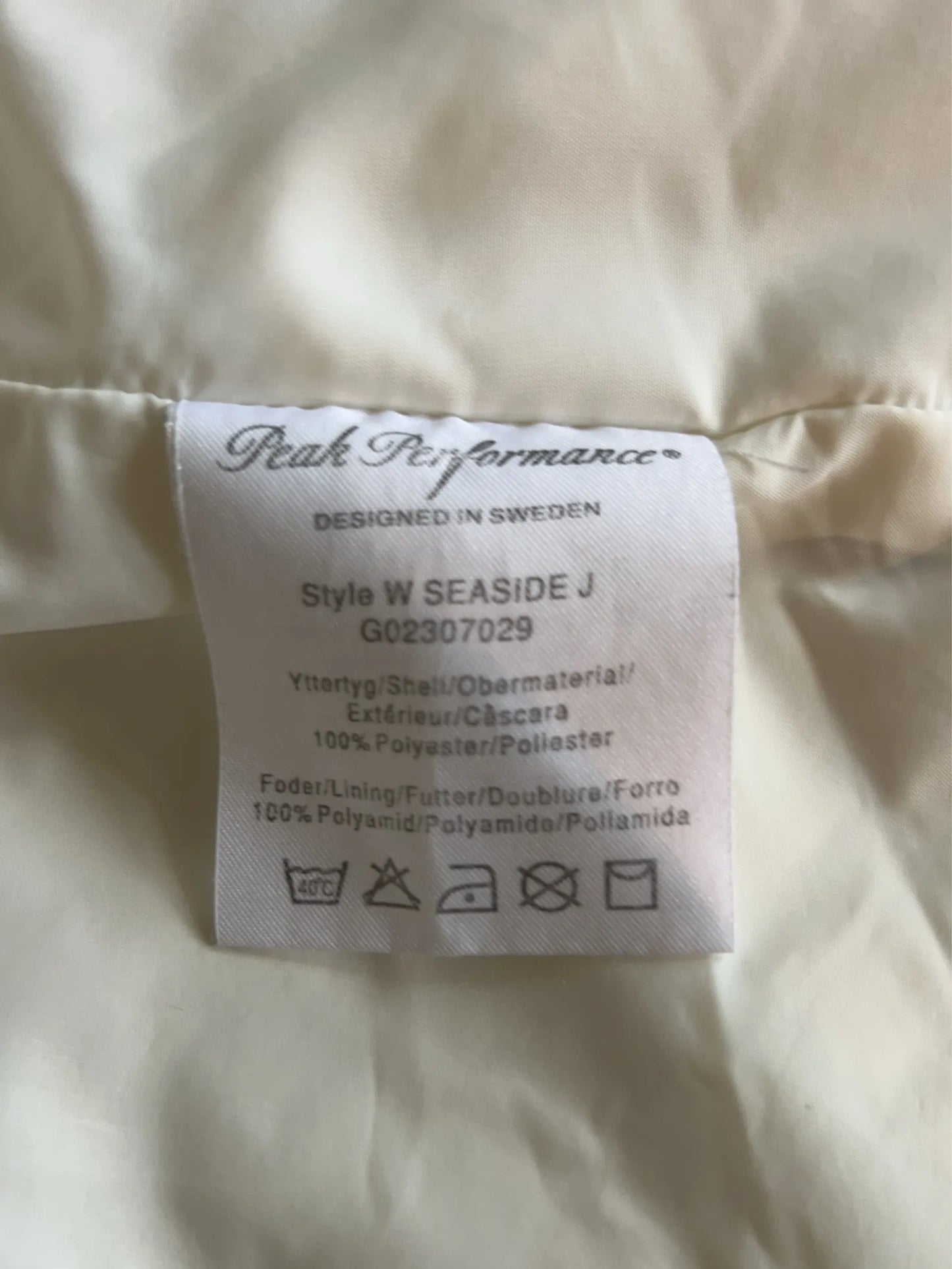 Peak Performance-fritidsjacka