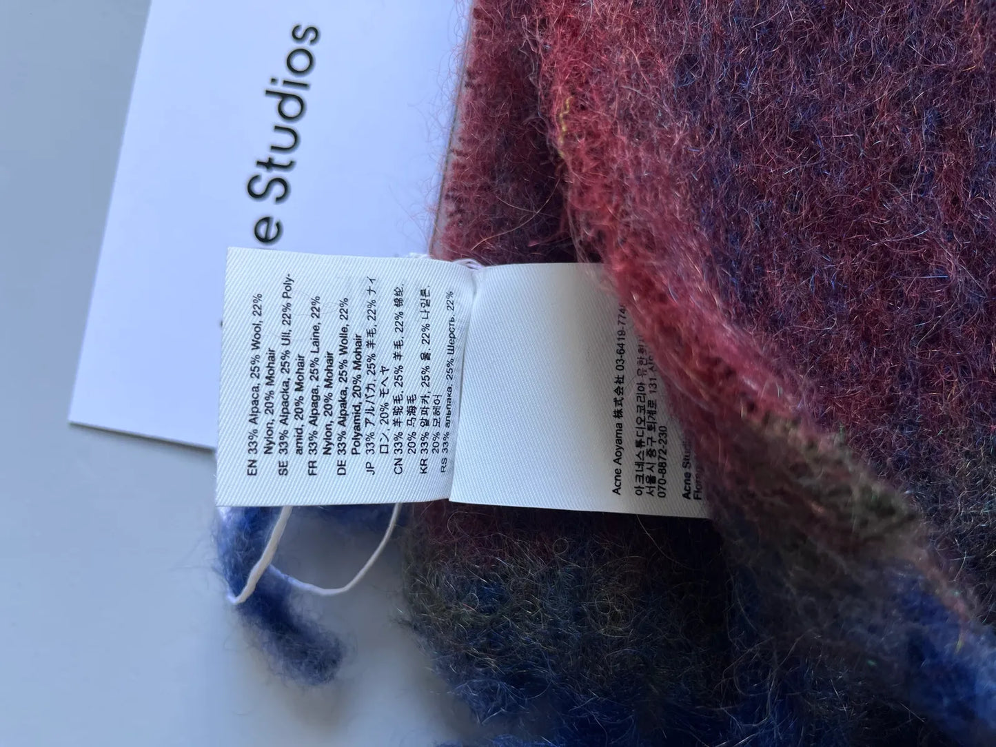 Acne Studios Scarf