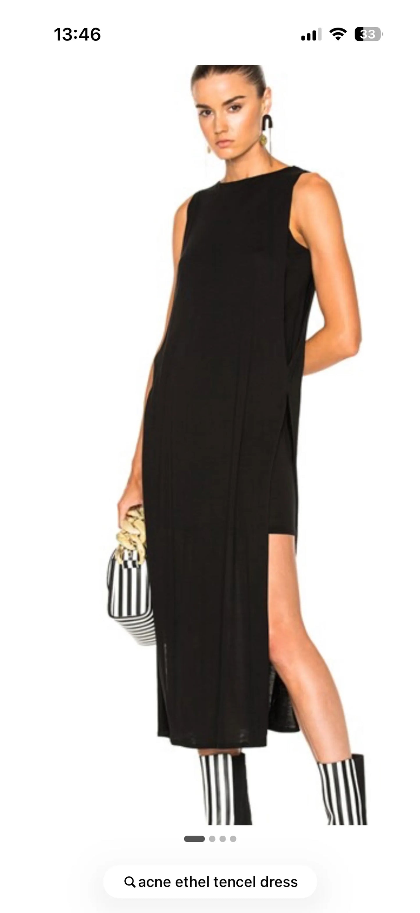 Acne Studios Ethel Tencel Dress