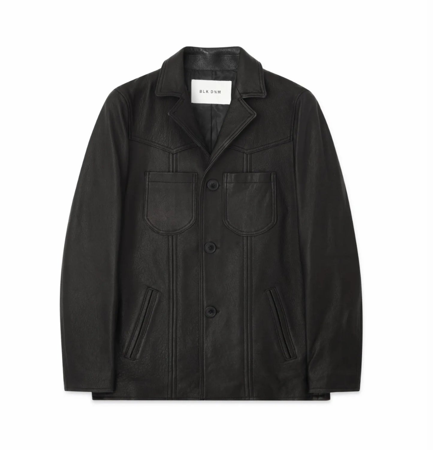 BLK DNM Leather 76-skinnjacka