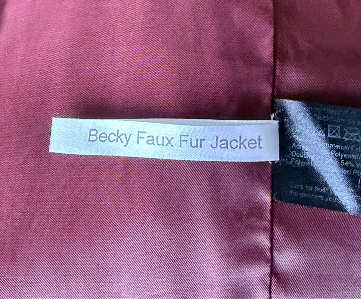 Filippa K Becky Faux Fur Fur jacket