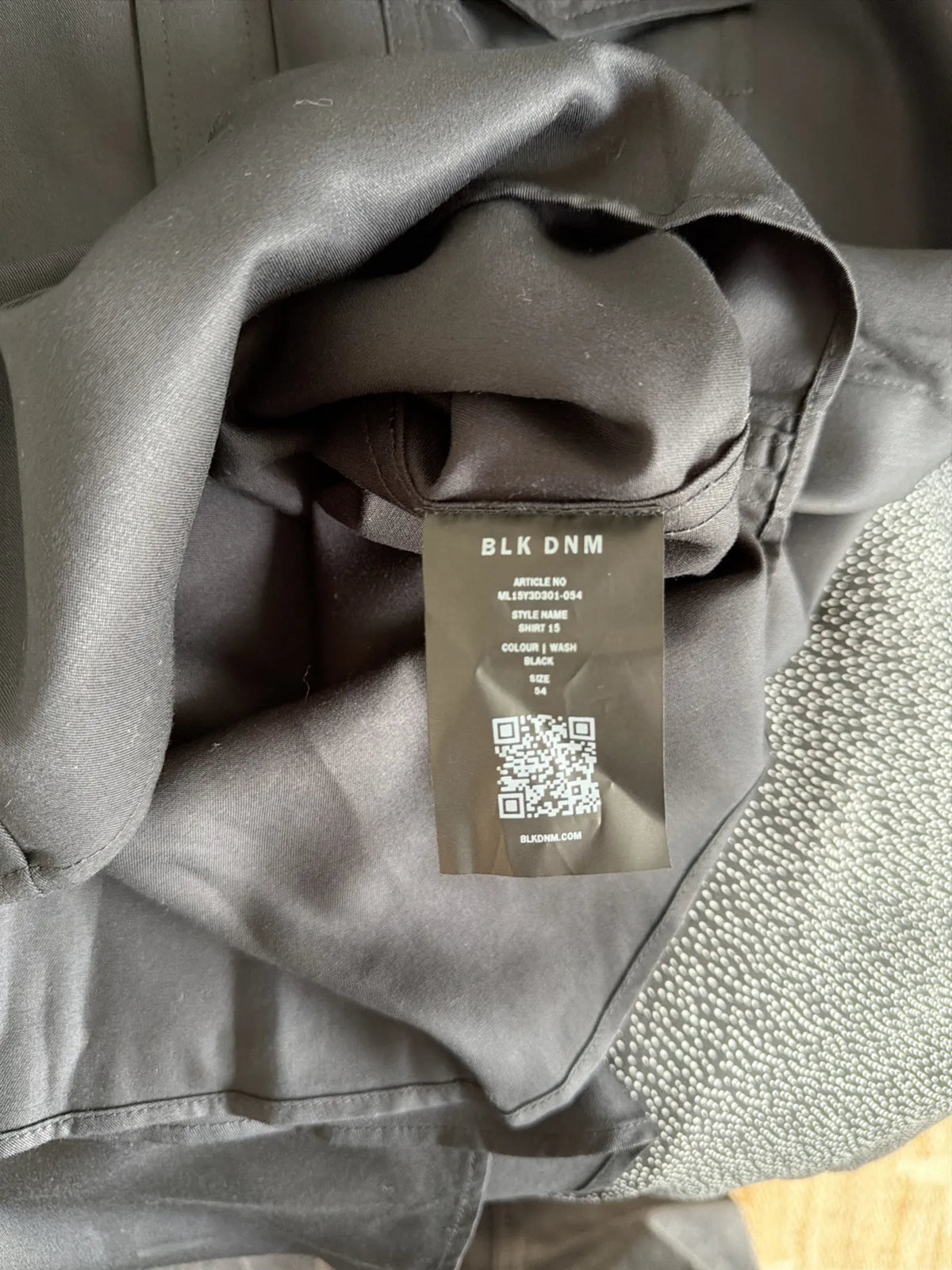 BLK DNM 15-skjorta NWT