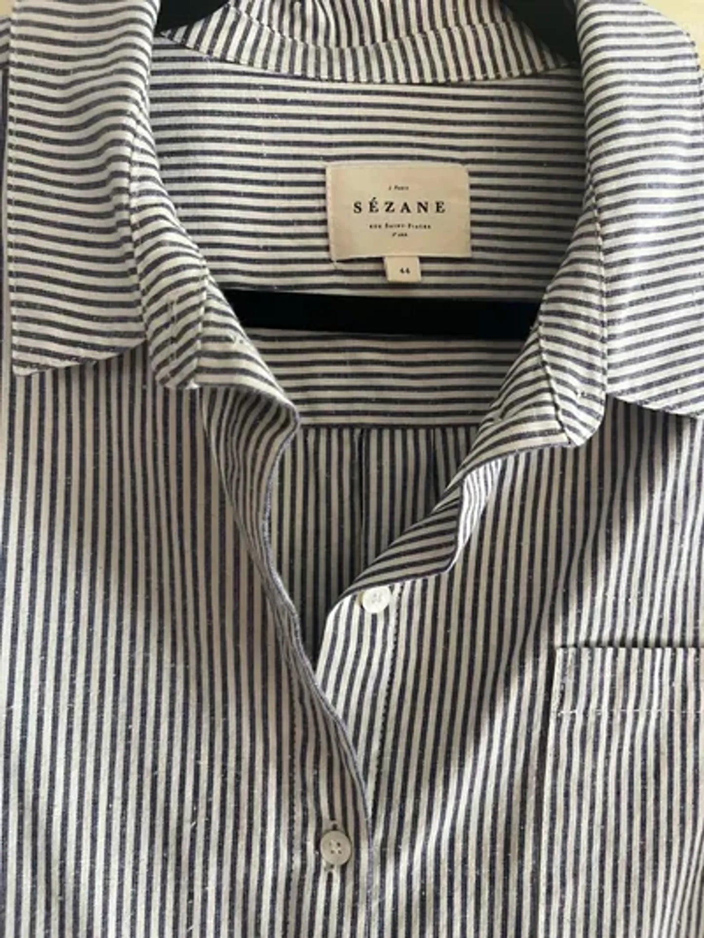 Sézane Tomboy-skjorta NWOT