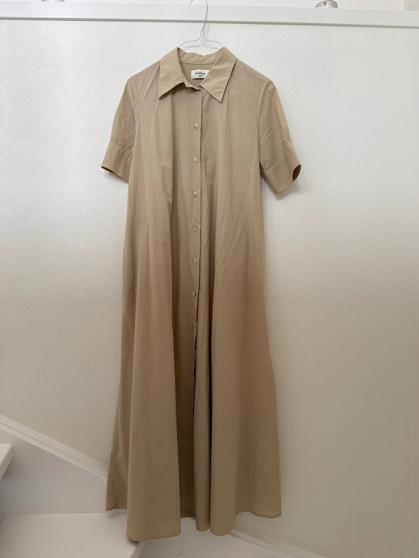 Ottod'Ame Abito Chemisier Lungo Dress