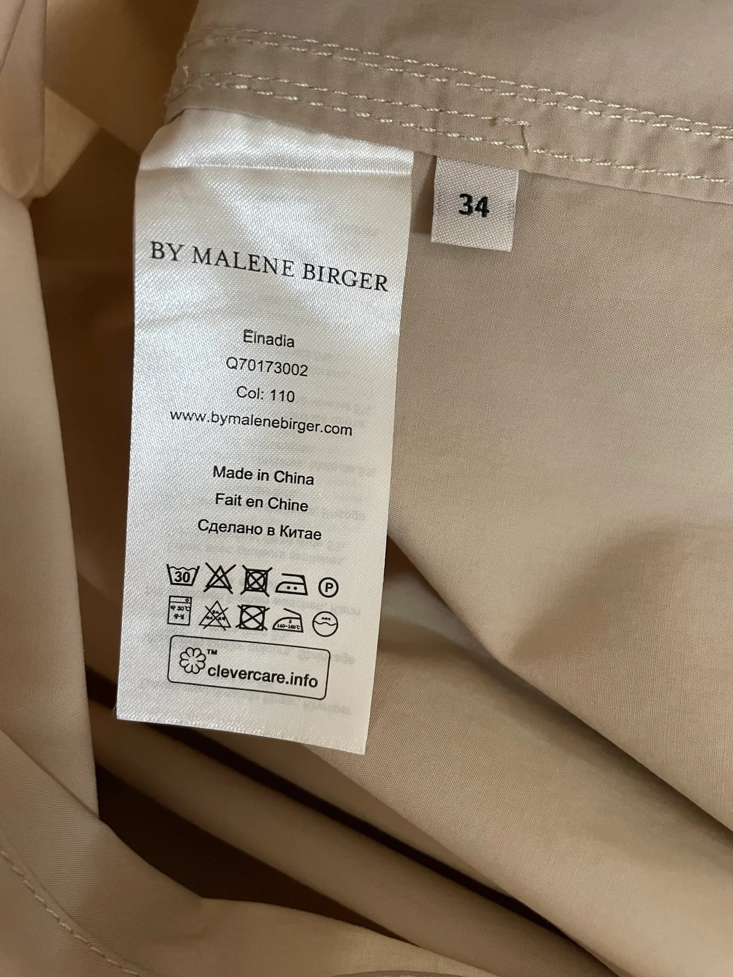 By Malene Birger Elnadia-klänning NWT