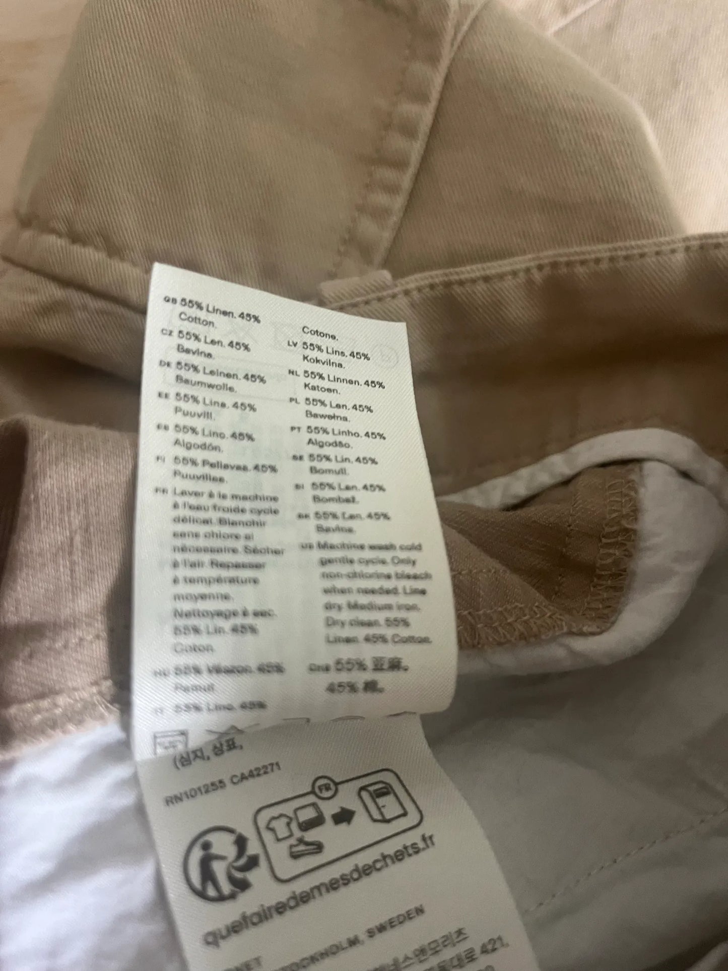 Arket Trousers